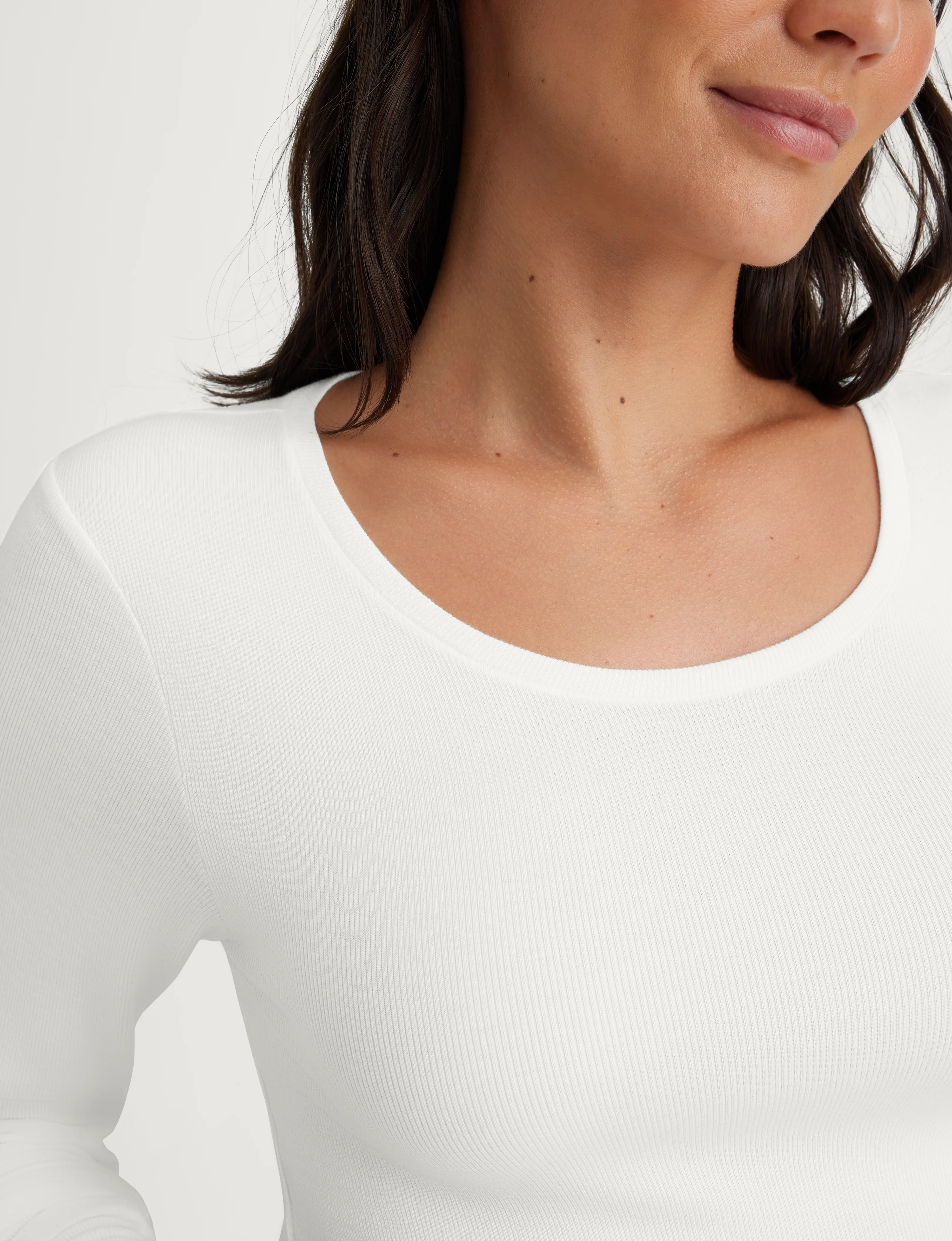 Women's Micro Rib Long Sleeve Tee - Image 23
