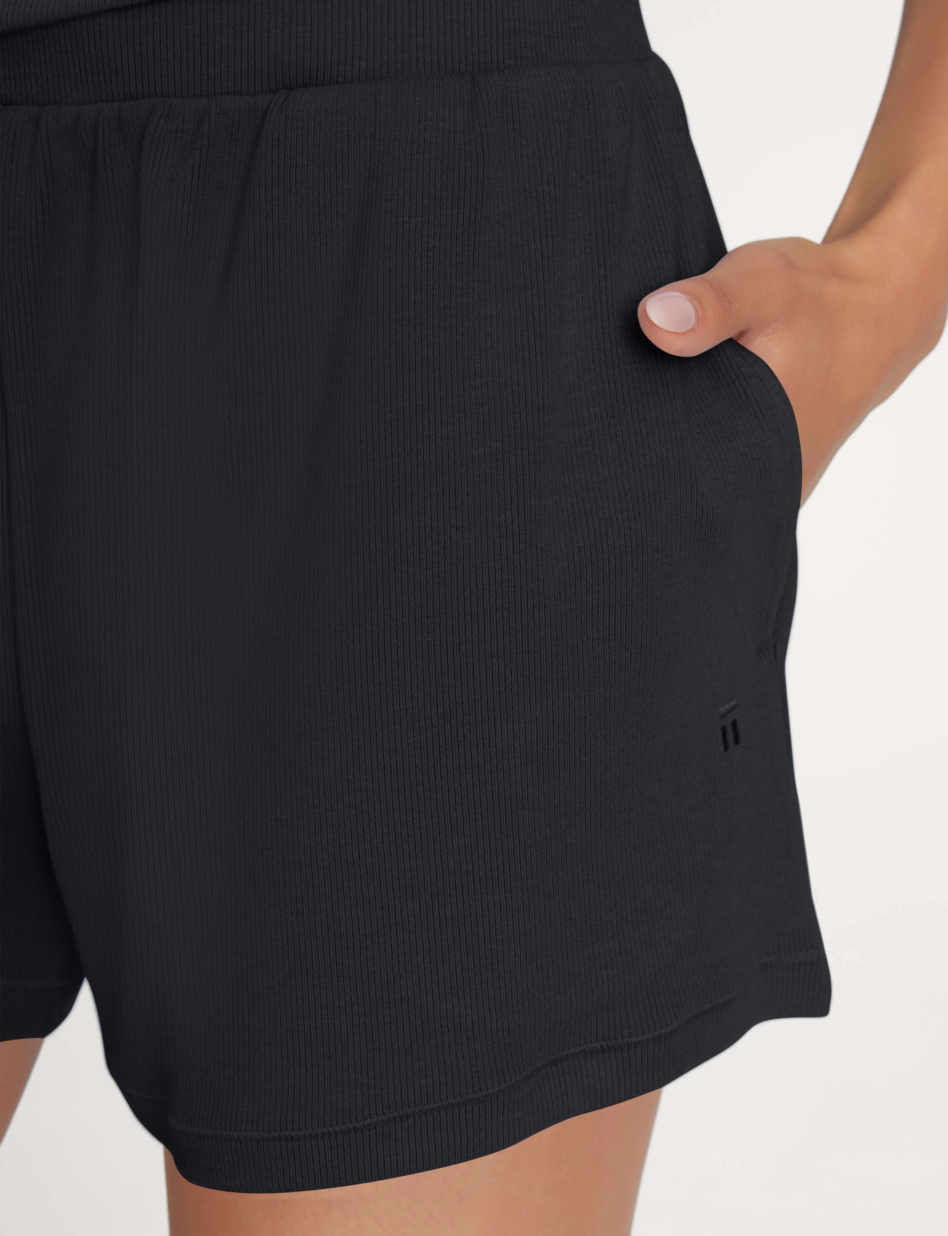 Women's Micro Rib Lounge Short - Image 4