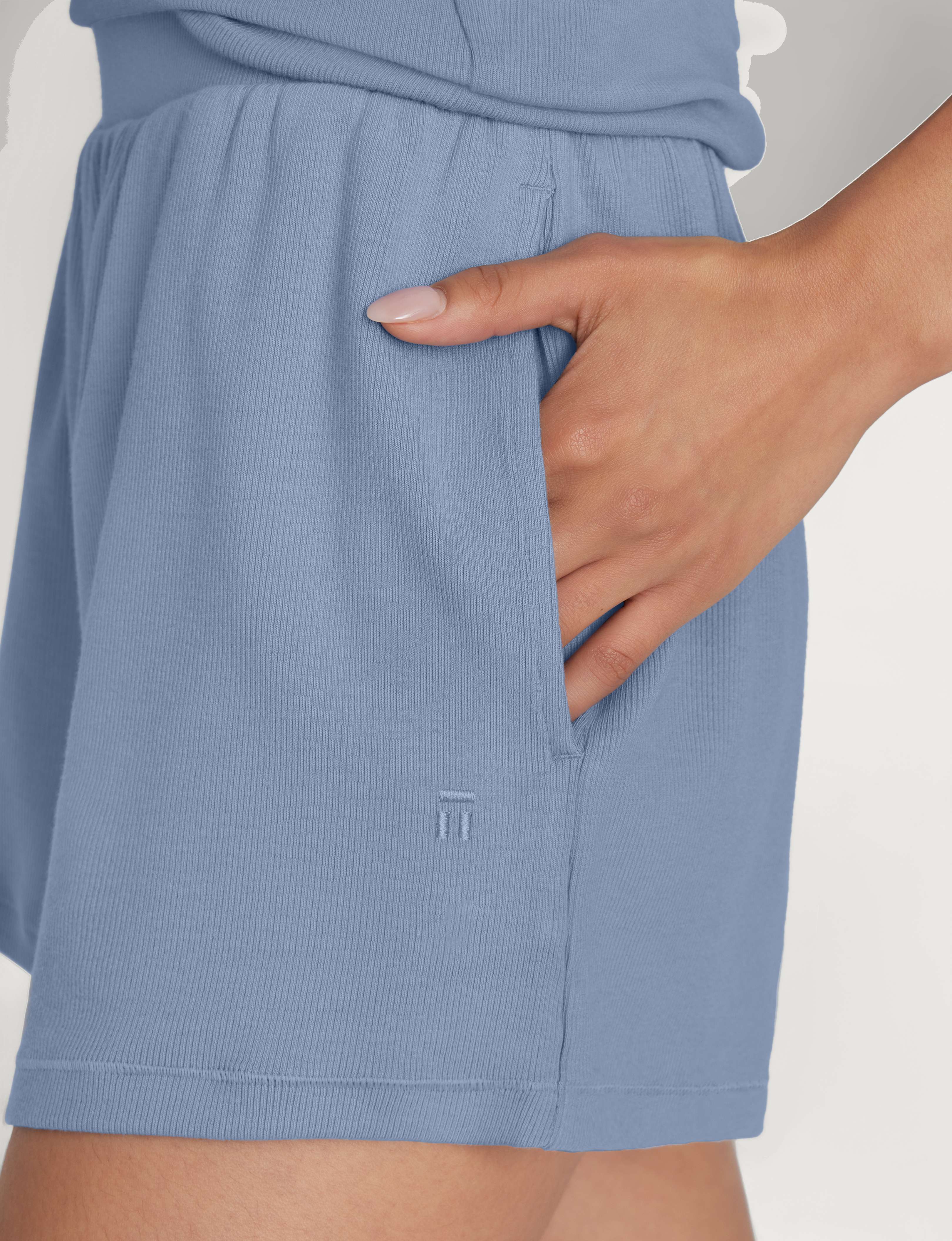 Women's Micro Rib Lounge Short - Image 7