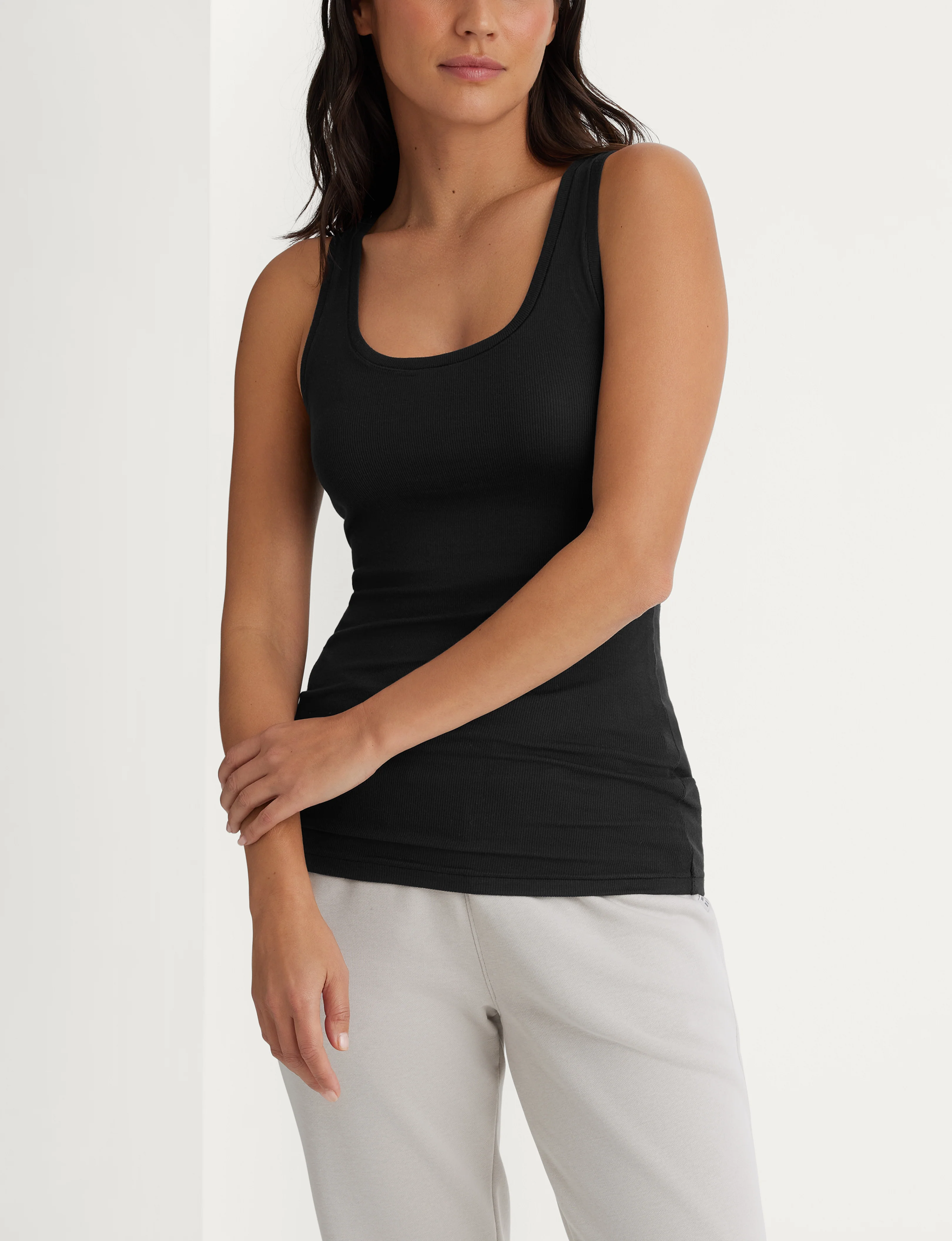 Women's Micro Rib Tank & Short Set - Image 3