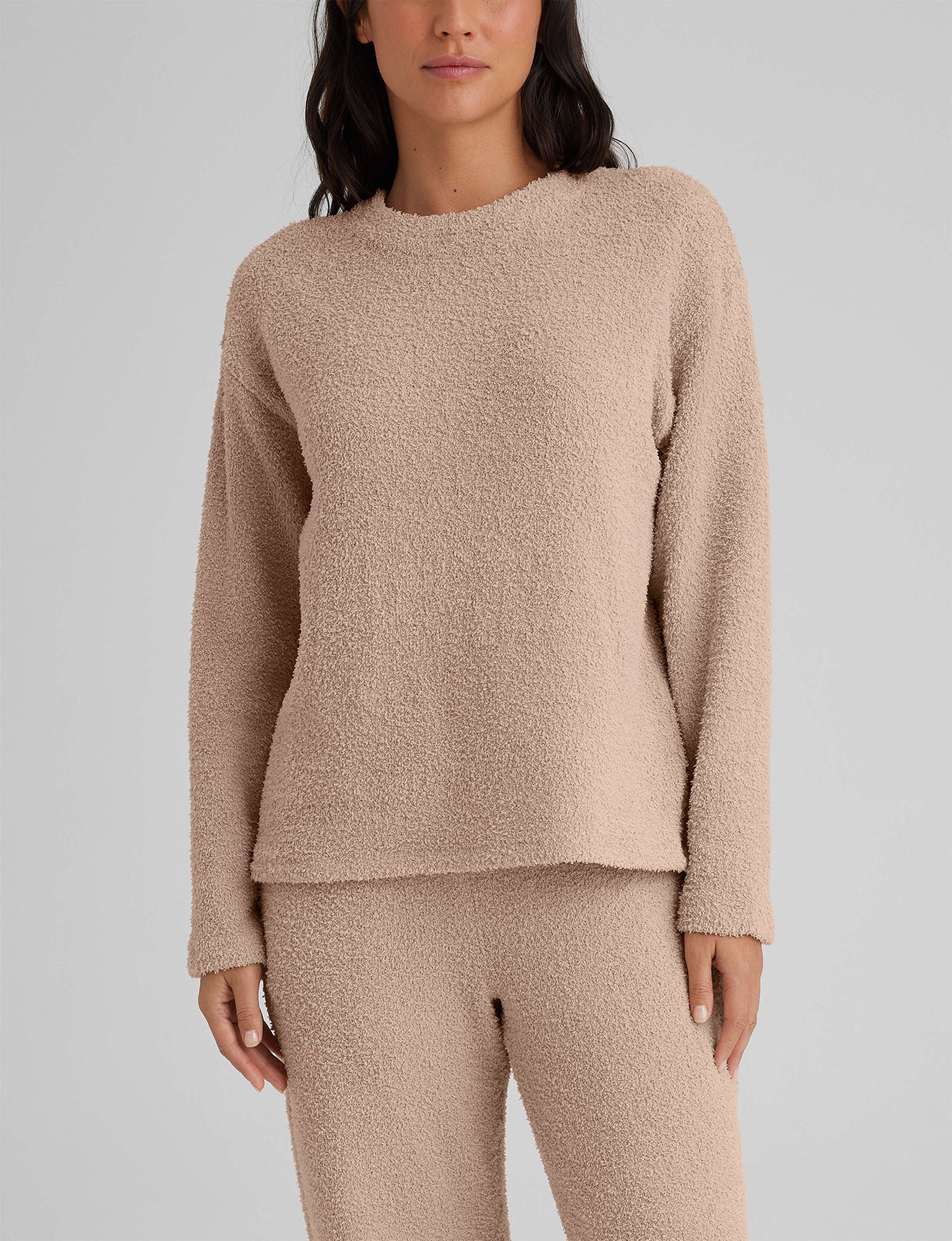 Women's Plush Crewneck Sweatshirt - Image 9