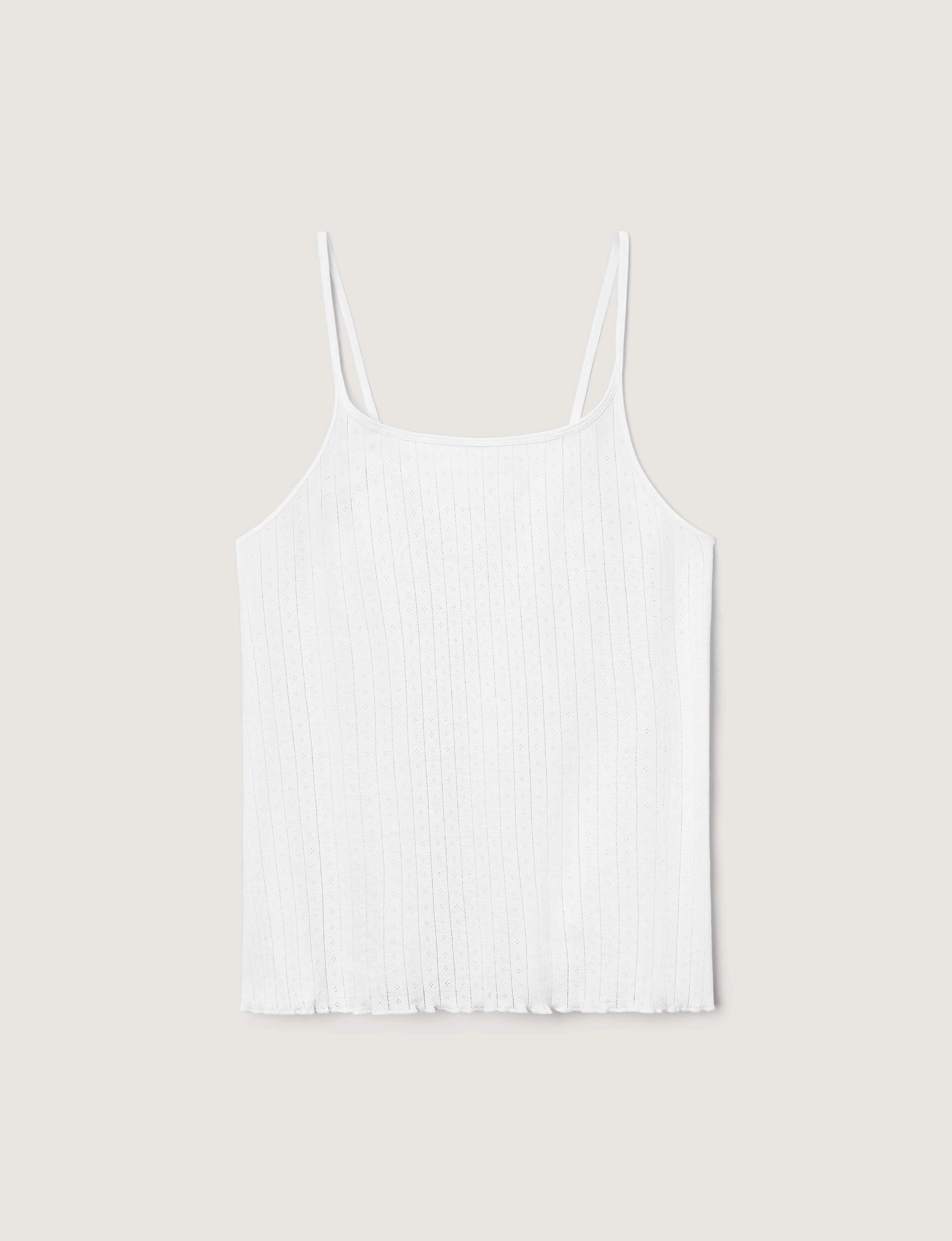 Women's Pointelle Rib Camisole - Image 5