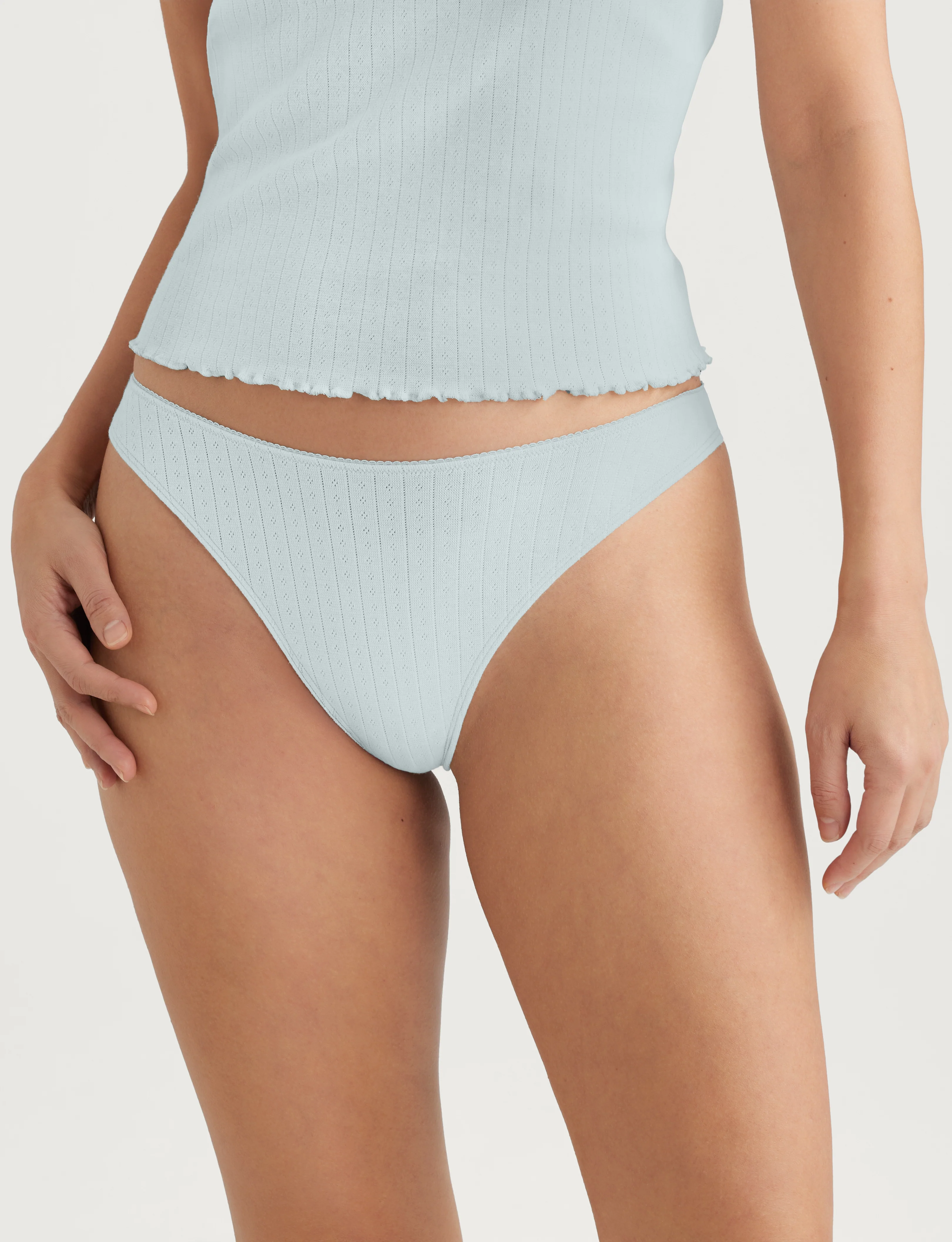 Women's Pointelle Thong (3-Pack) - Image 8