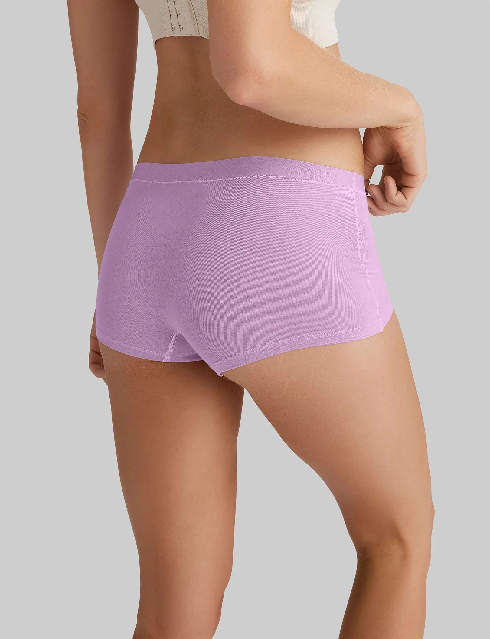 Women's Second Skin Boyshort - Image 7