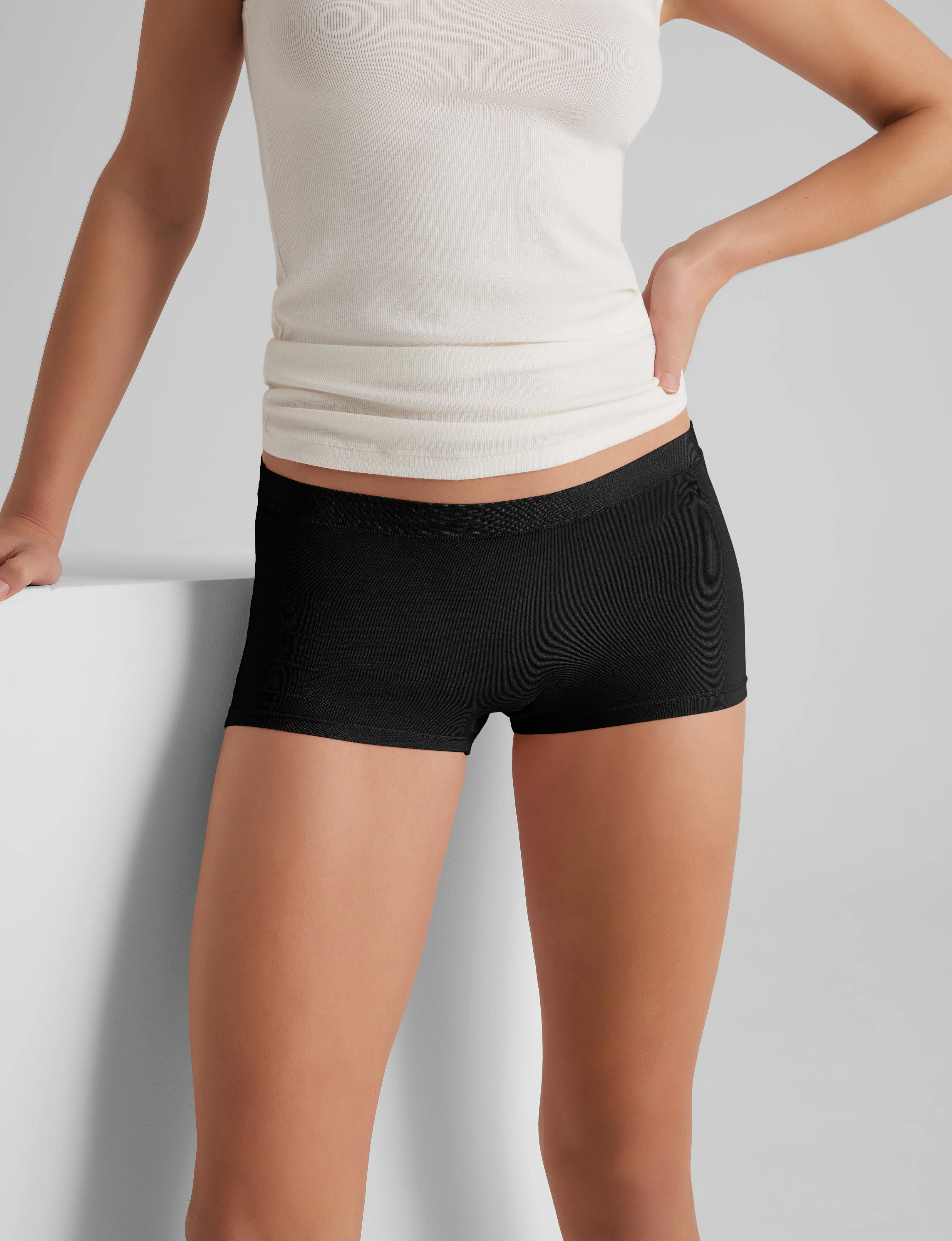 Women's Second Skin Boyshort (3-Pack) - Image 55