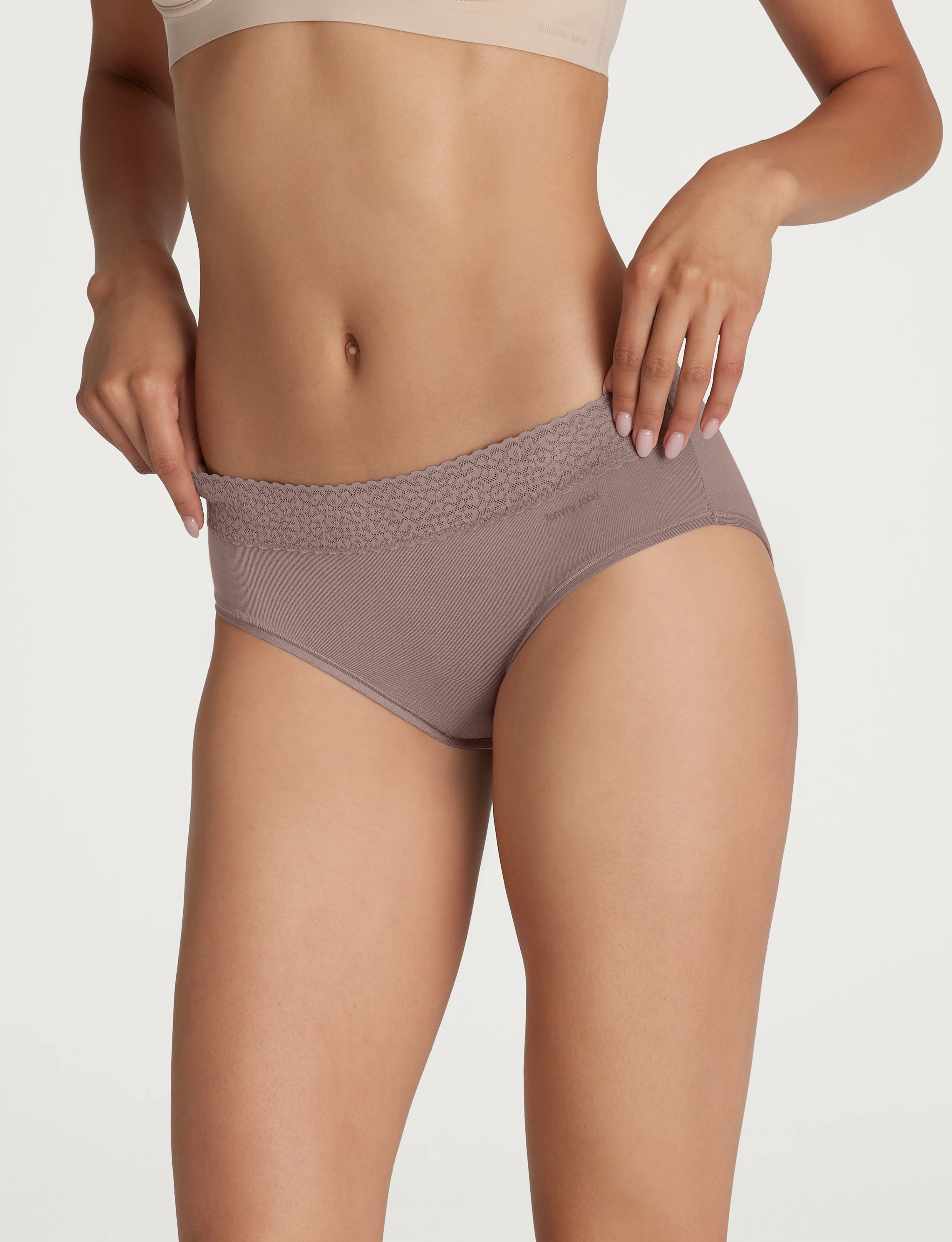 Women's Second Skin Brief, Lace Waist (3-Pack) - Image 10