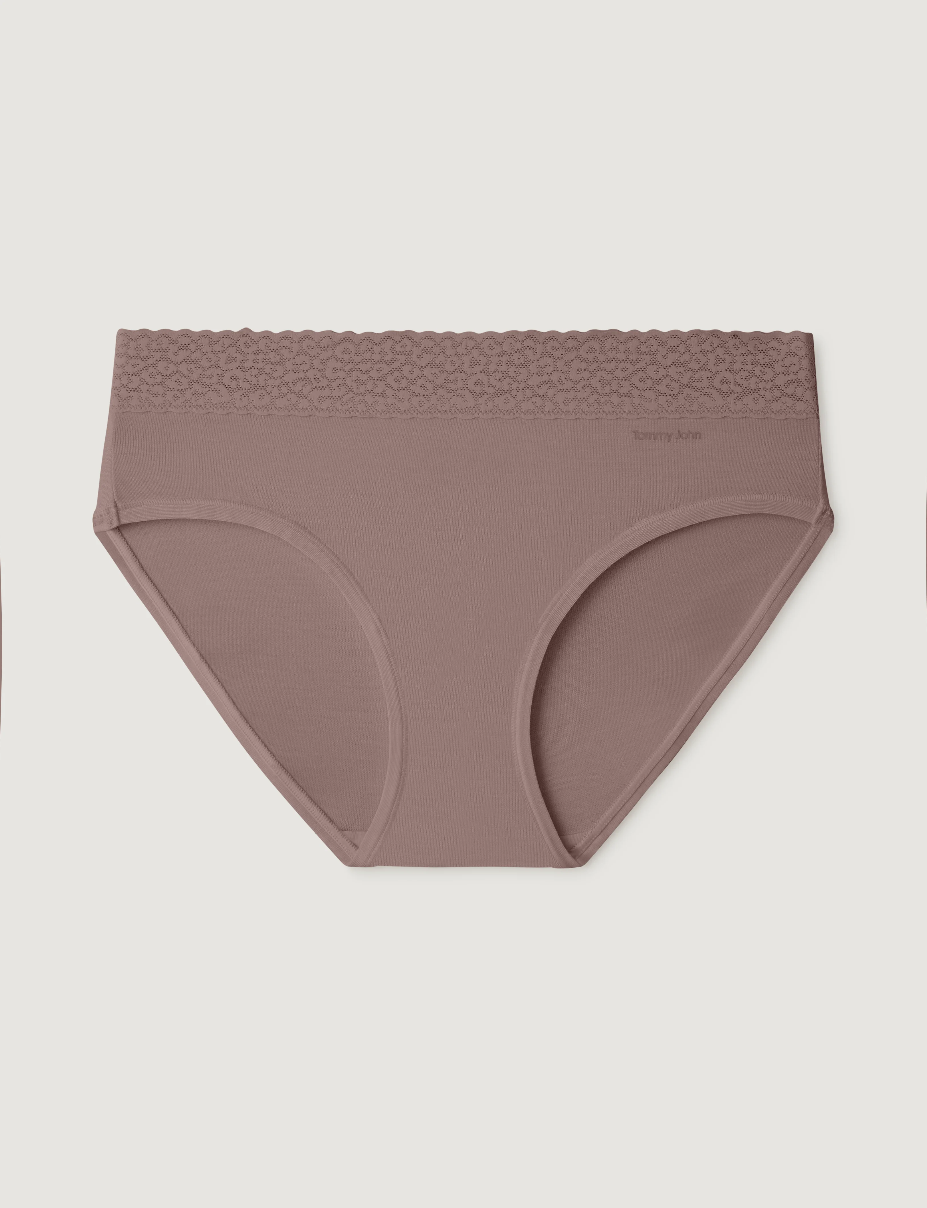 Women's Second Skin Brief, Lace Waist - Image 30