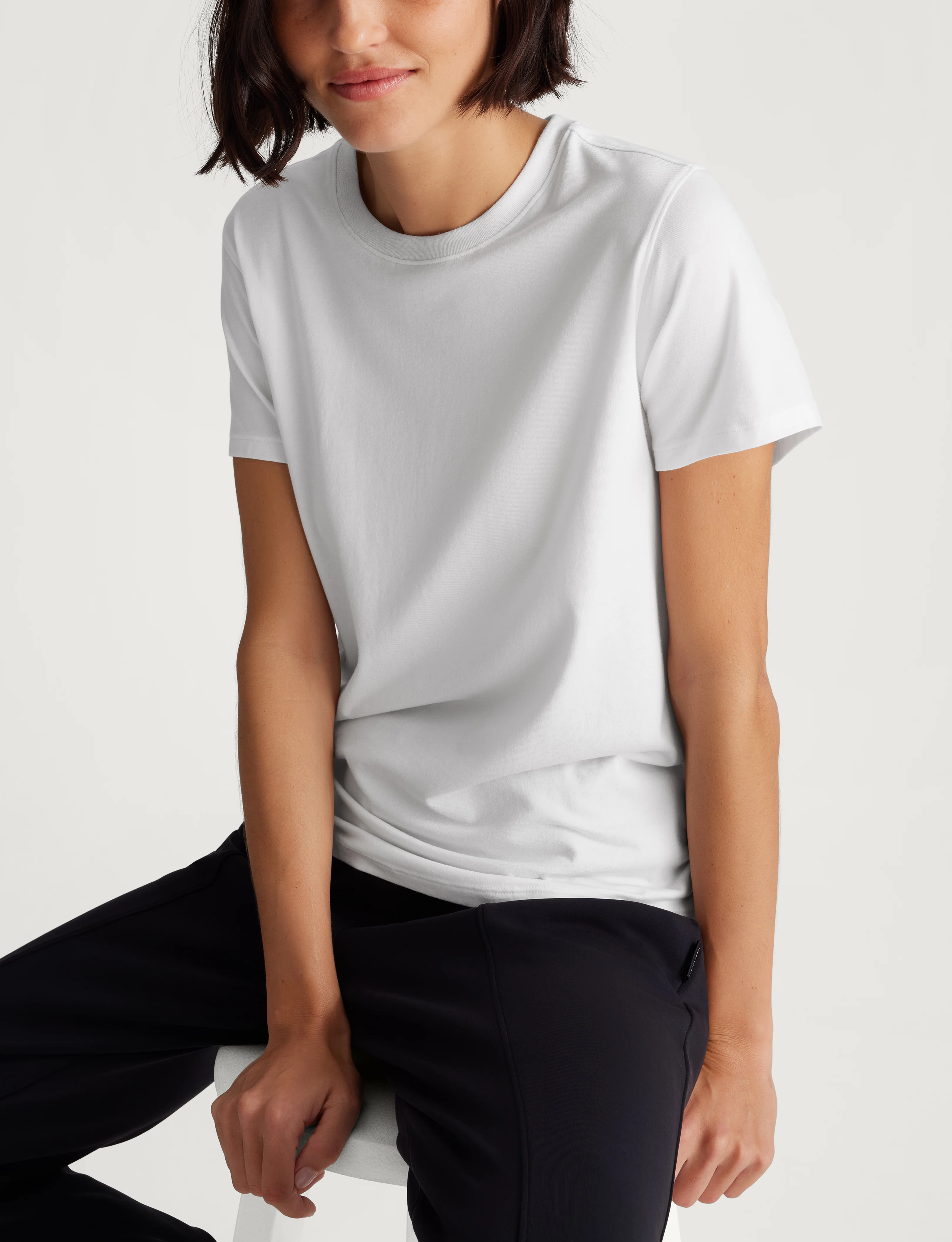 Women's Second Skin Crew Neck Tee - Image 34