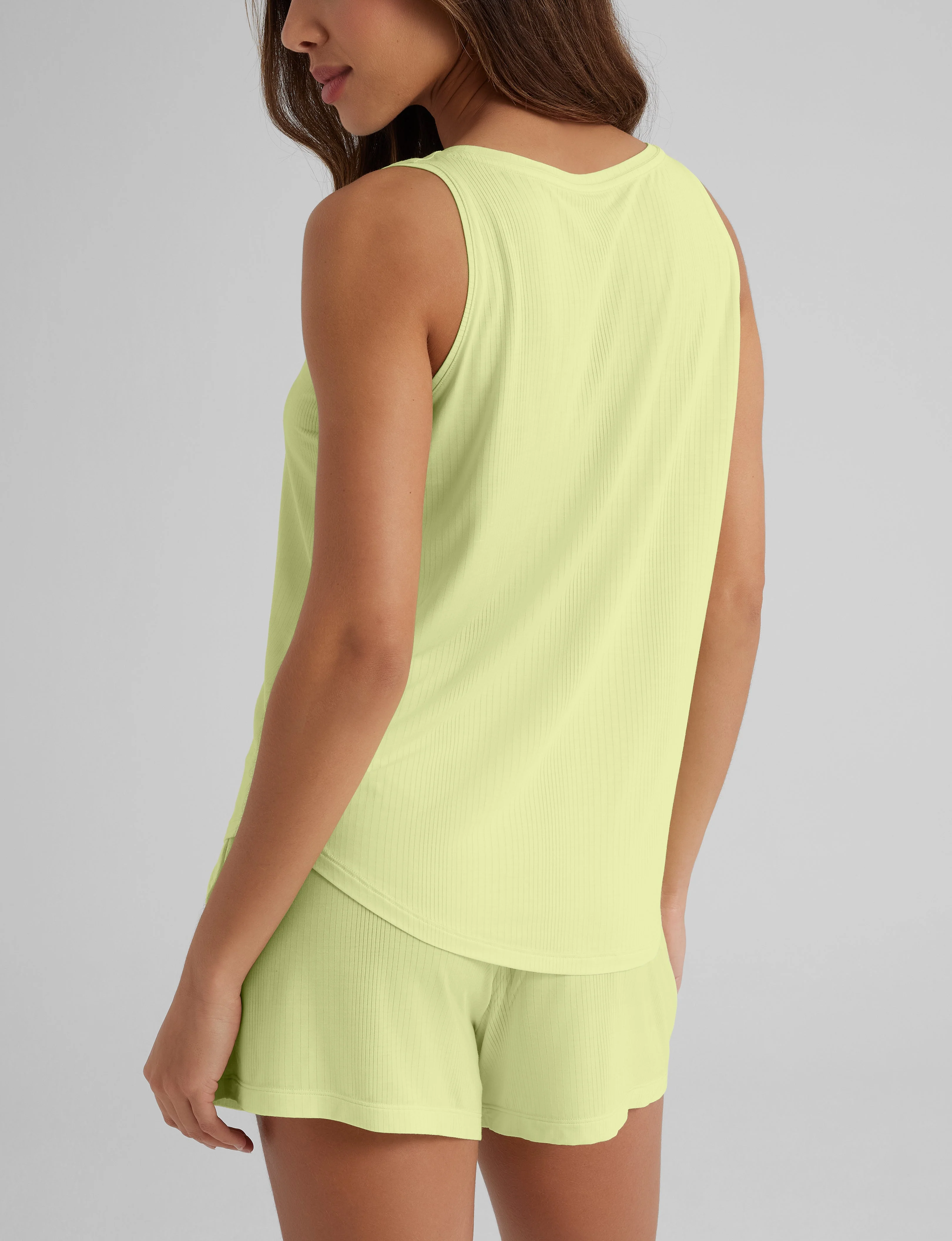 Women's Second Skin Luxe Rib Sleep Tank - Image 16
