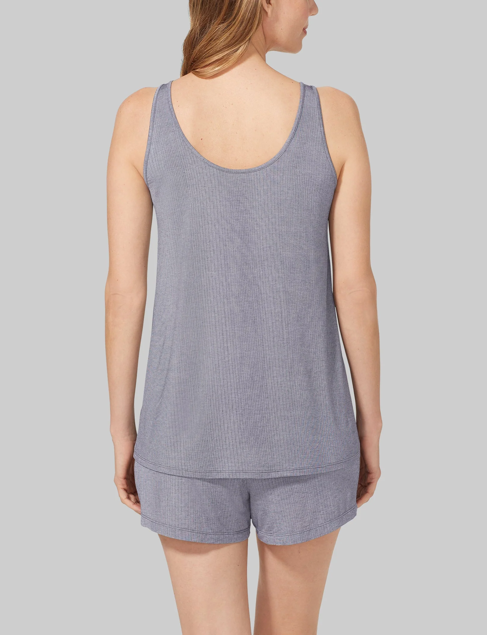Women's Second Skin Luxe Rib Sleep Tank - Image 50