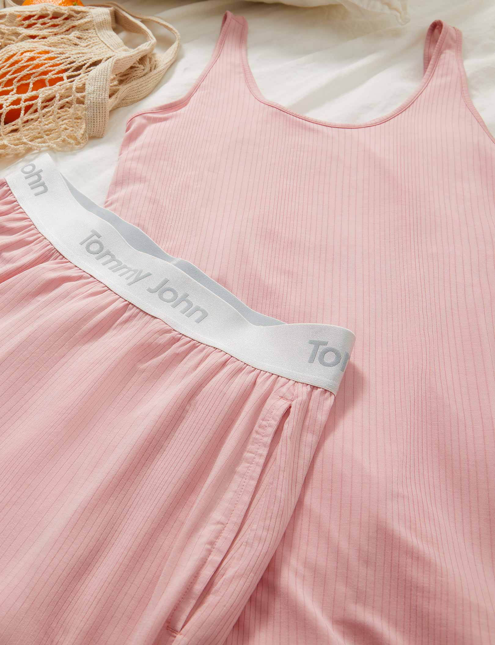 Women's Second Skin Luxe Rib Sleep Tank - Image 59
