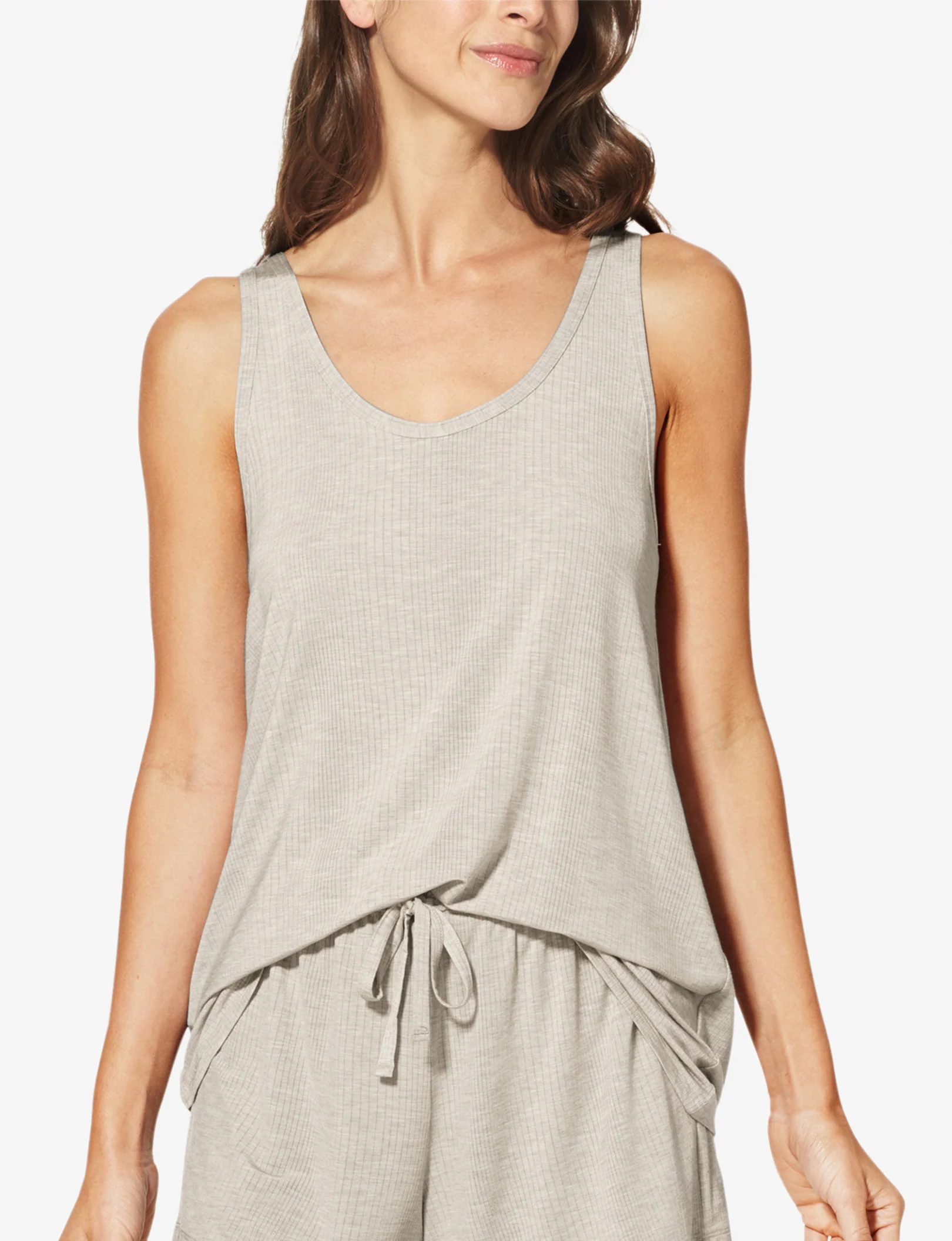 Women's Second Skin Luxe Rib Sleep Tank - Image 67