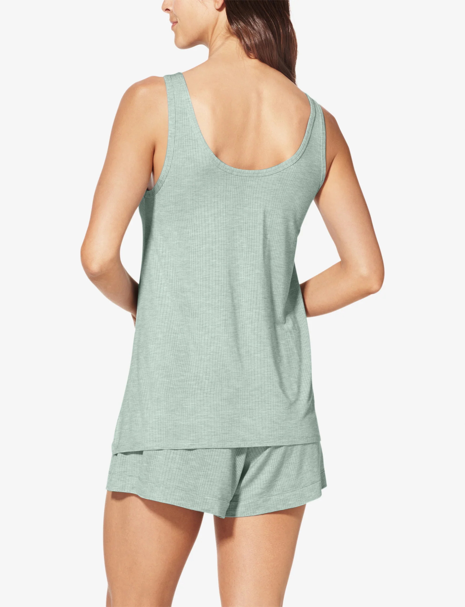 Women's Second Skin Luxe Rib Sleep Tank - Image 71
