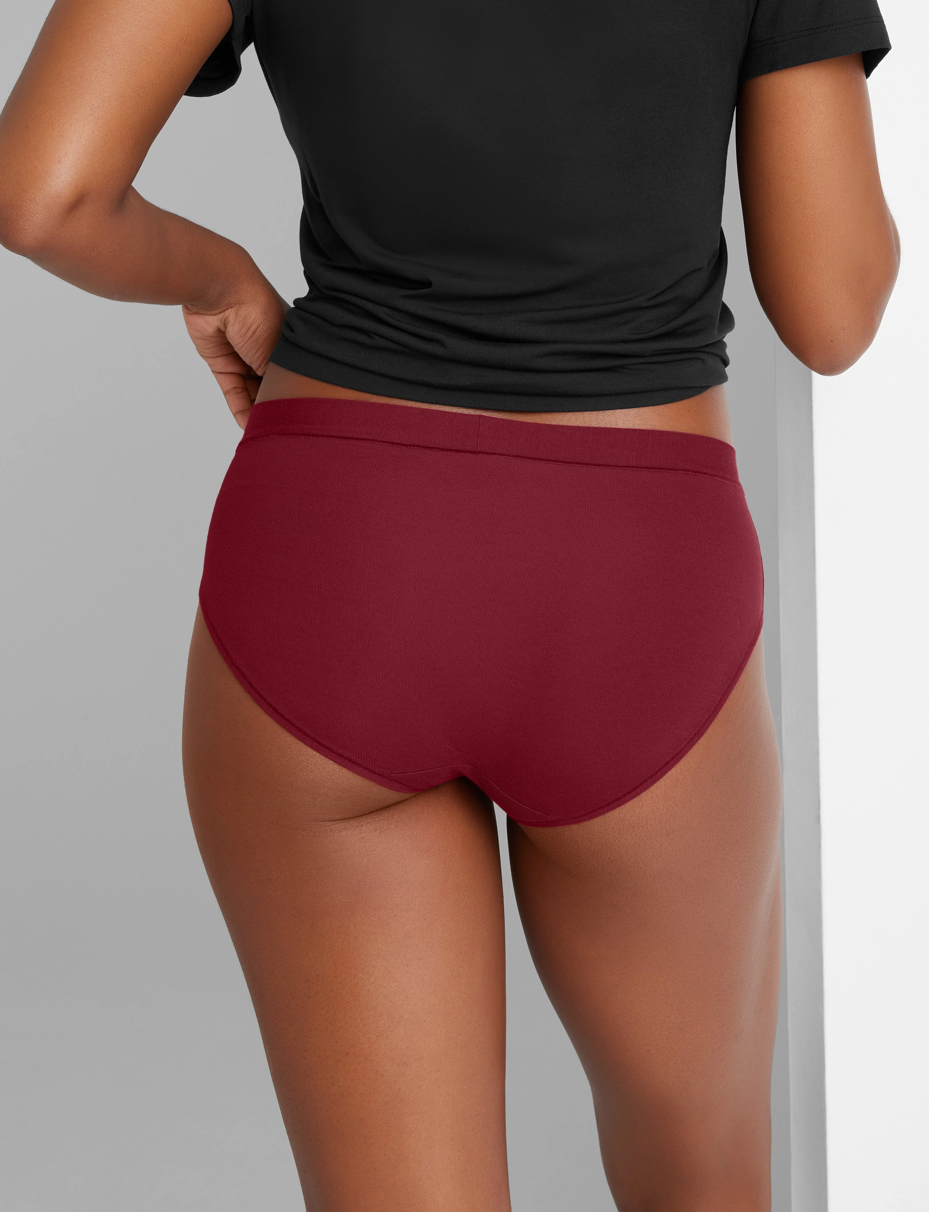 Women's Second Skin High Rise Brief - Image 3