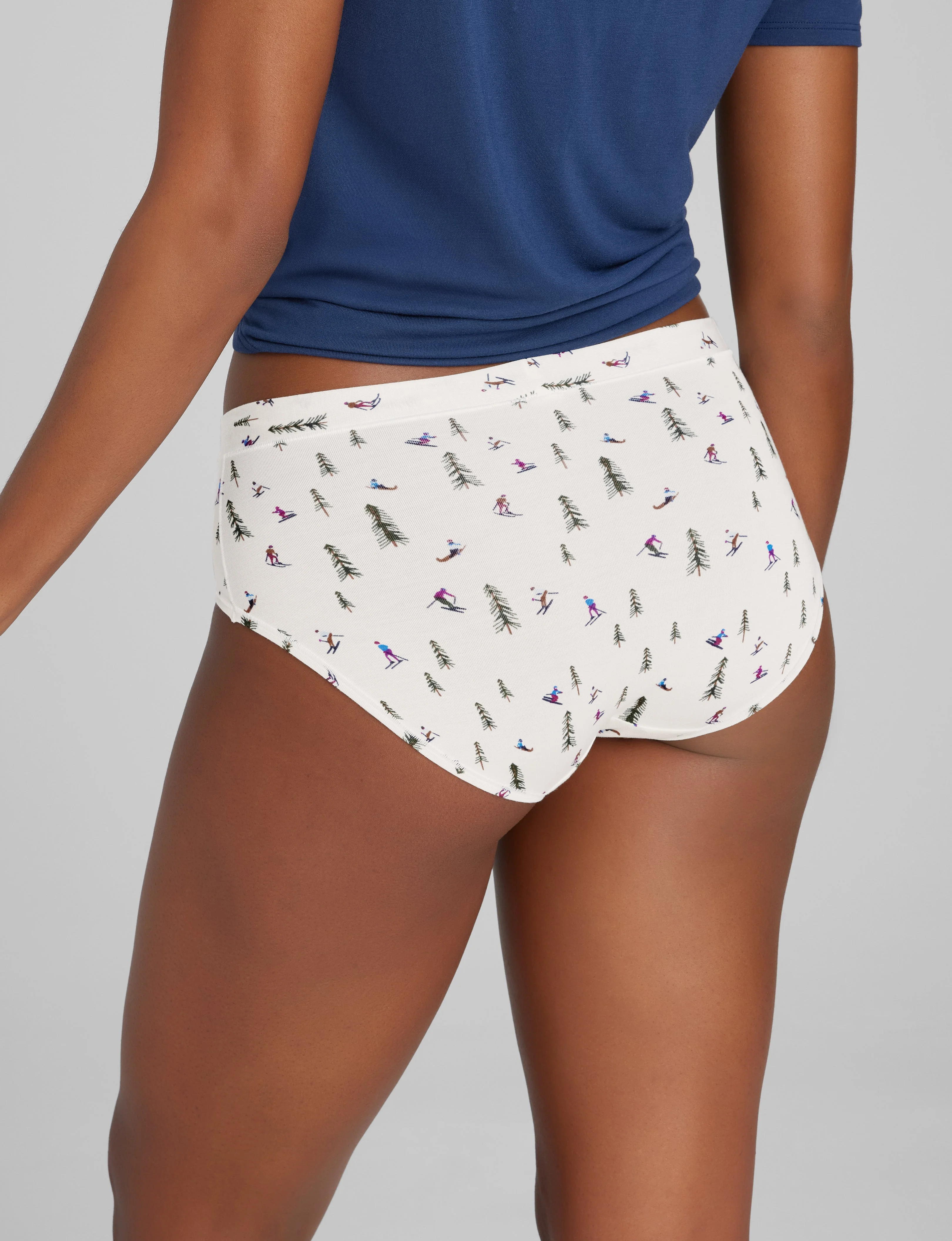 Women's Second Skin High Rise Brief - Image 5