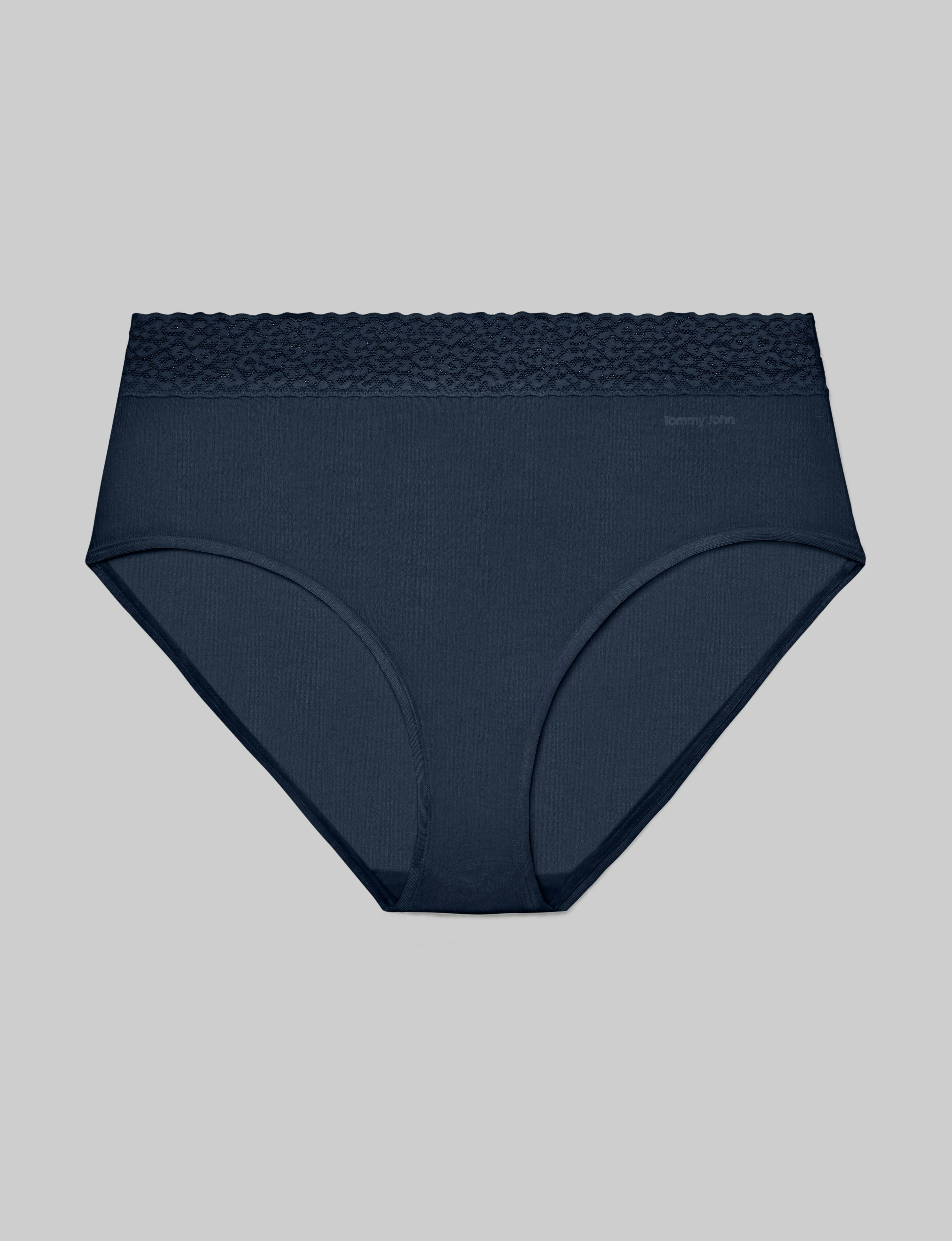 Women's Second Skin High Rise Brief, Lace Waist - Image 20