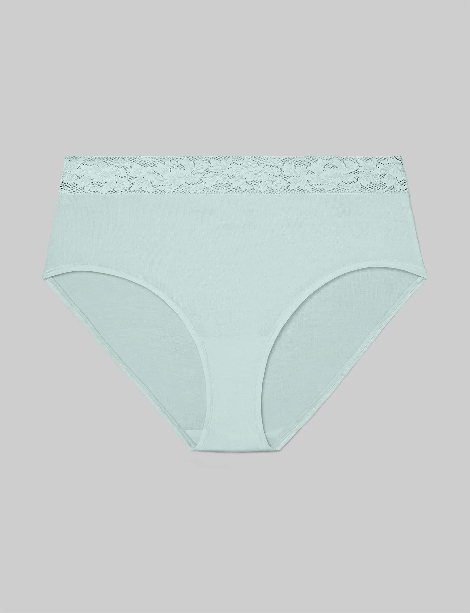 Women's Second Skin High Rise Brief, Lace Waist - Image 25