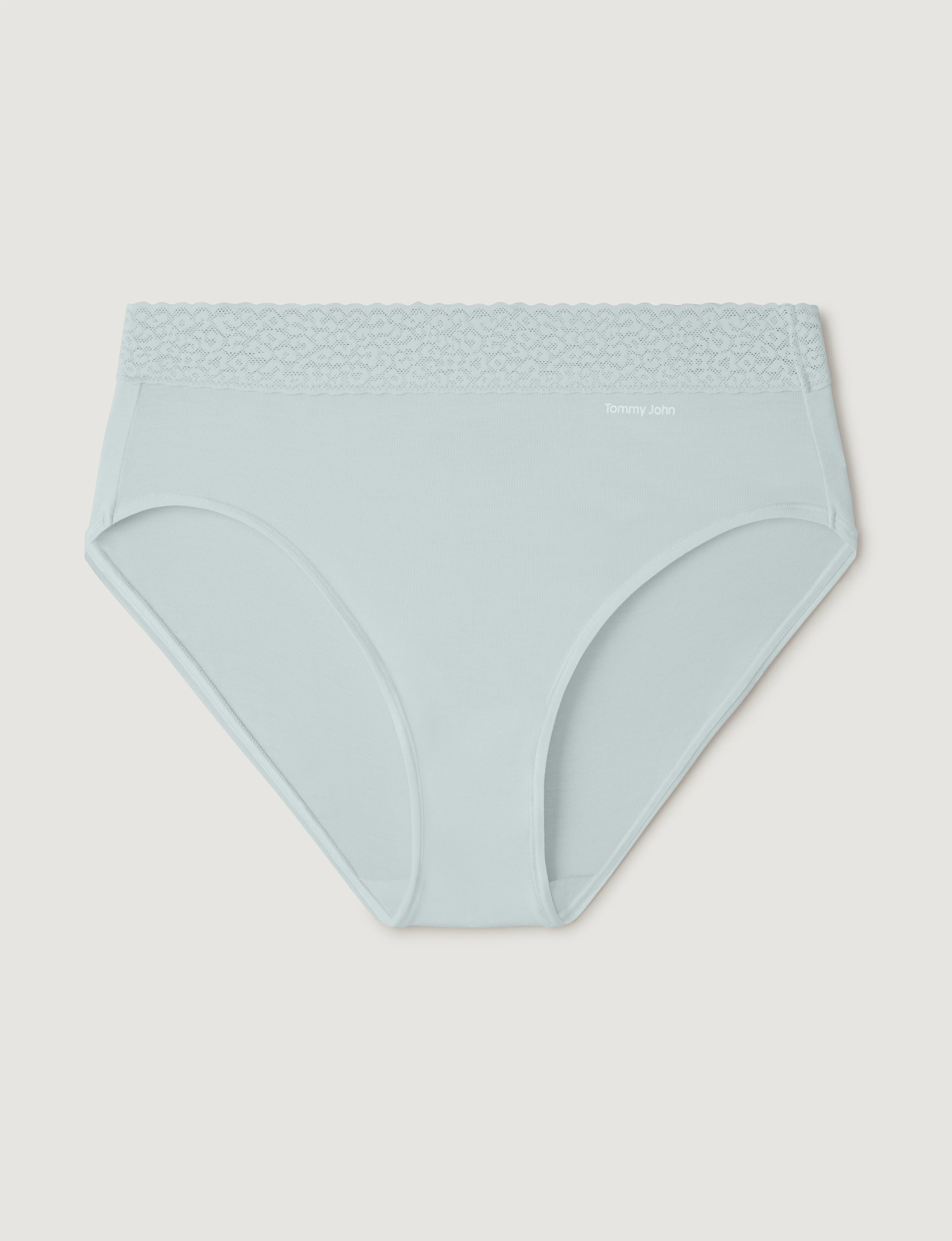 Women's Second Skin High Rise Brief, Lace Waist - Image 14