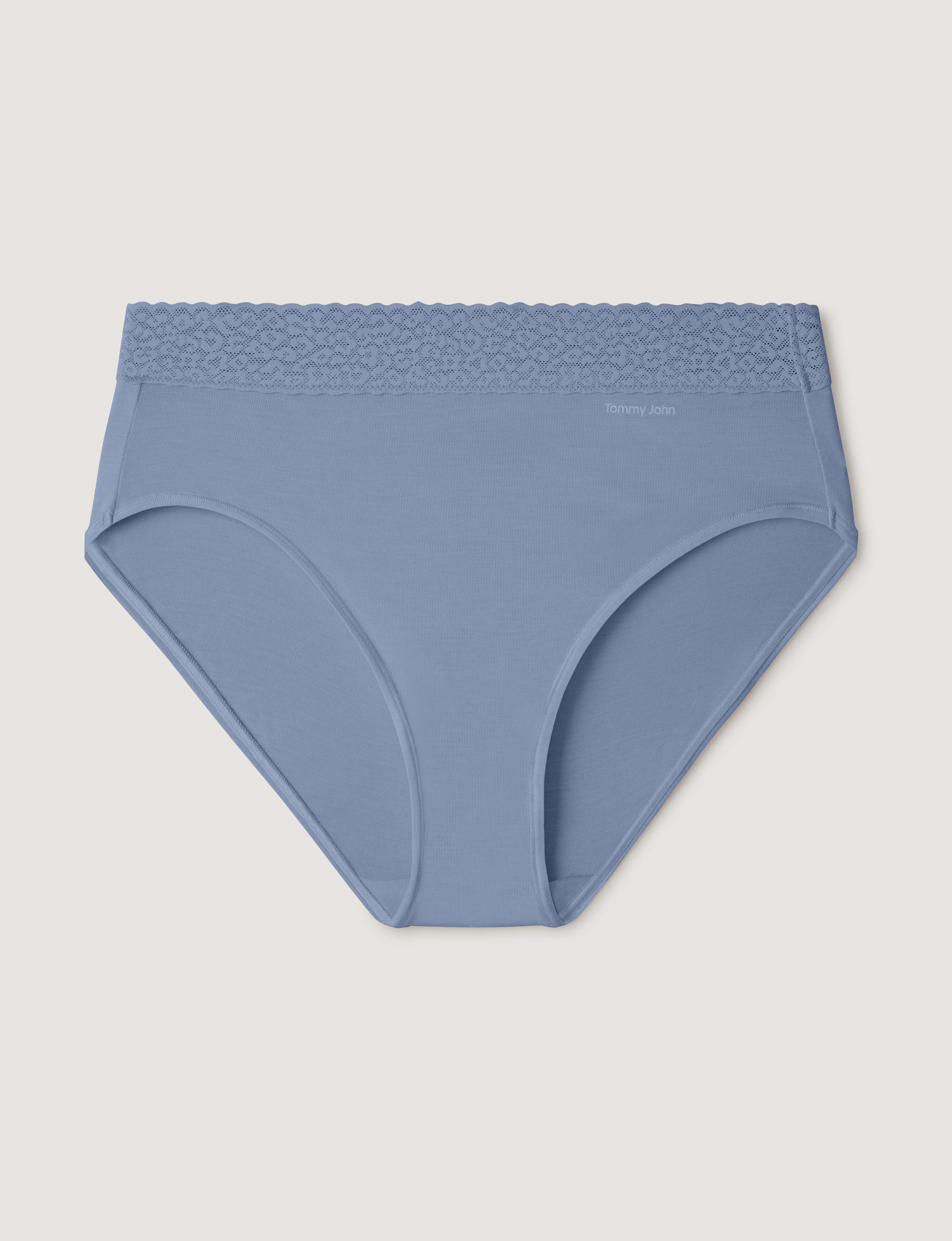 Women's Second Skin High Rise Brief, Lace Waist - Image 17