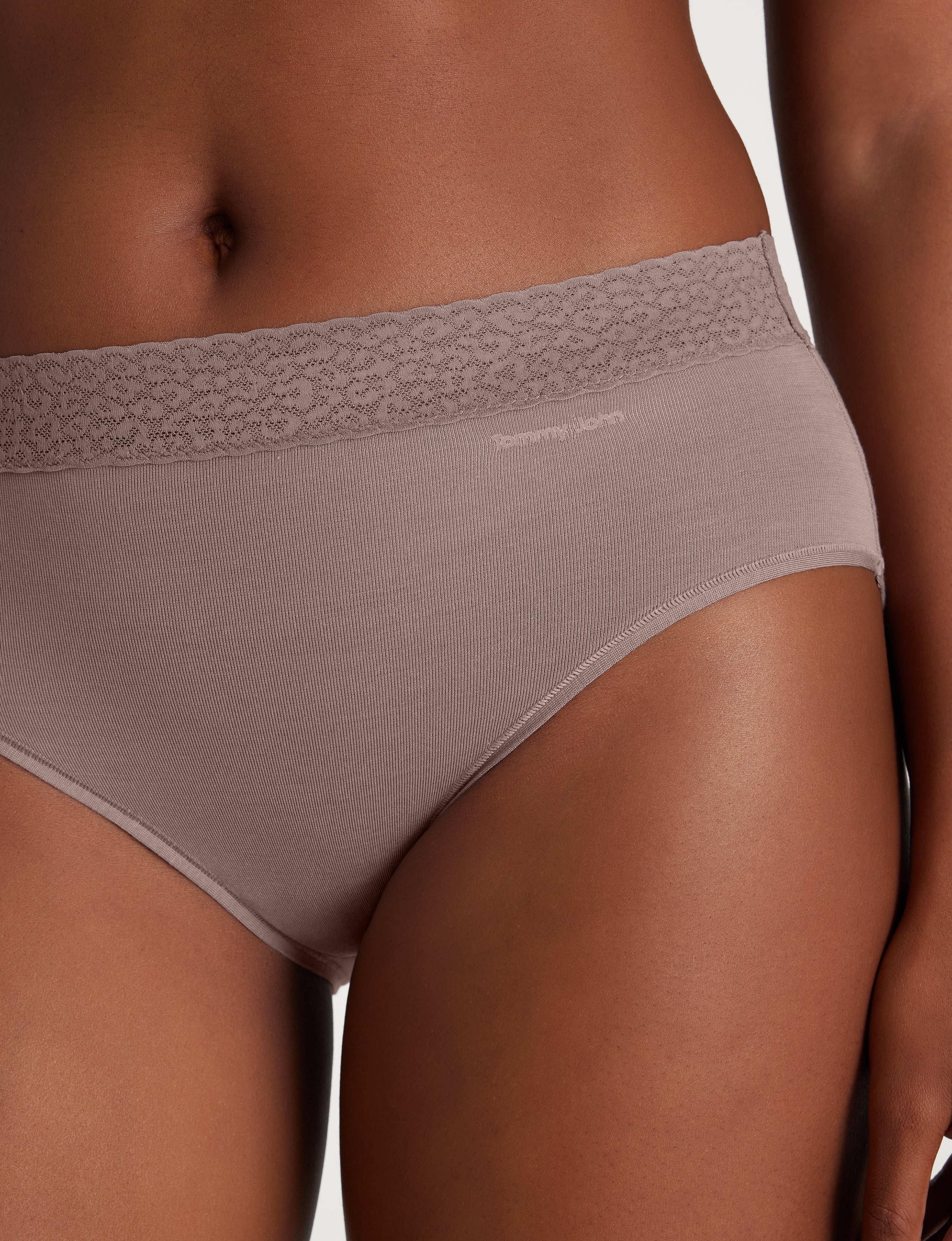 Women's Second Skin High Rise Brief, Lace Waist - Image 29
