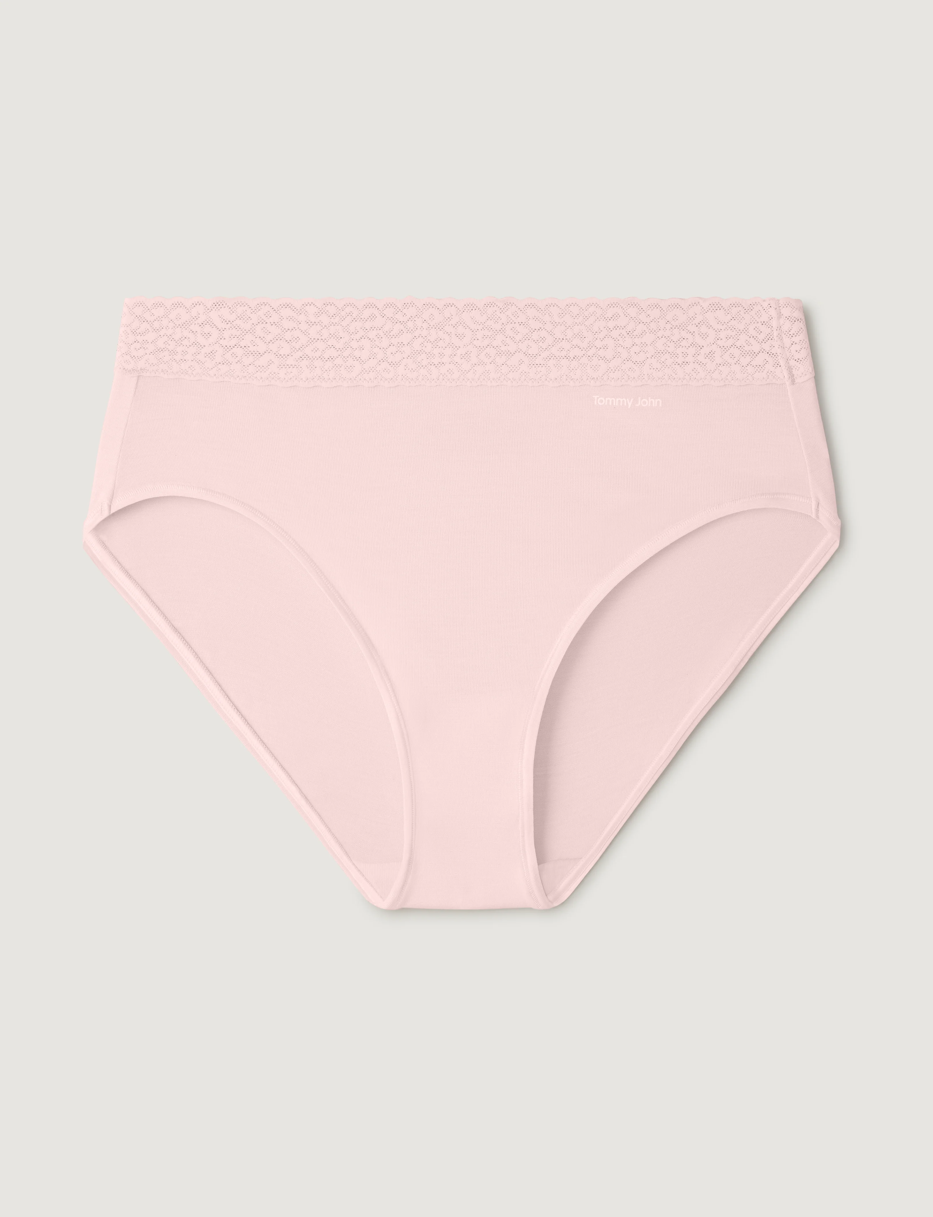 Women's Second Skin High Rise Brief, Lace Waist - Image 35