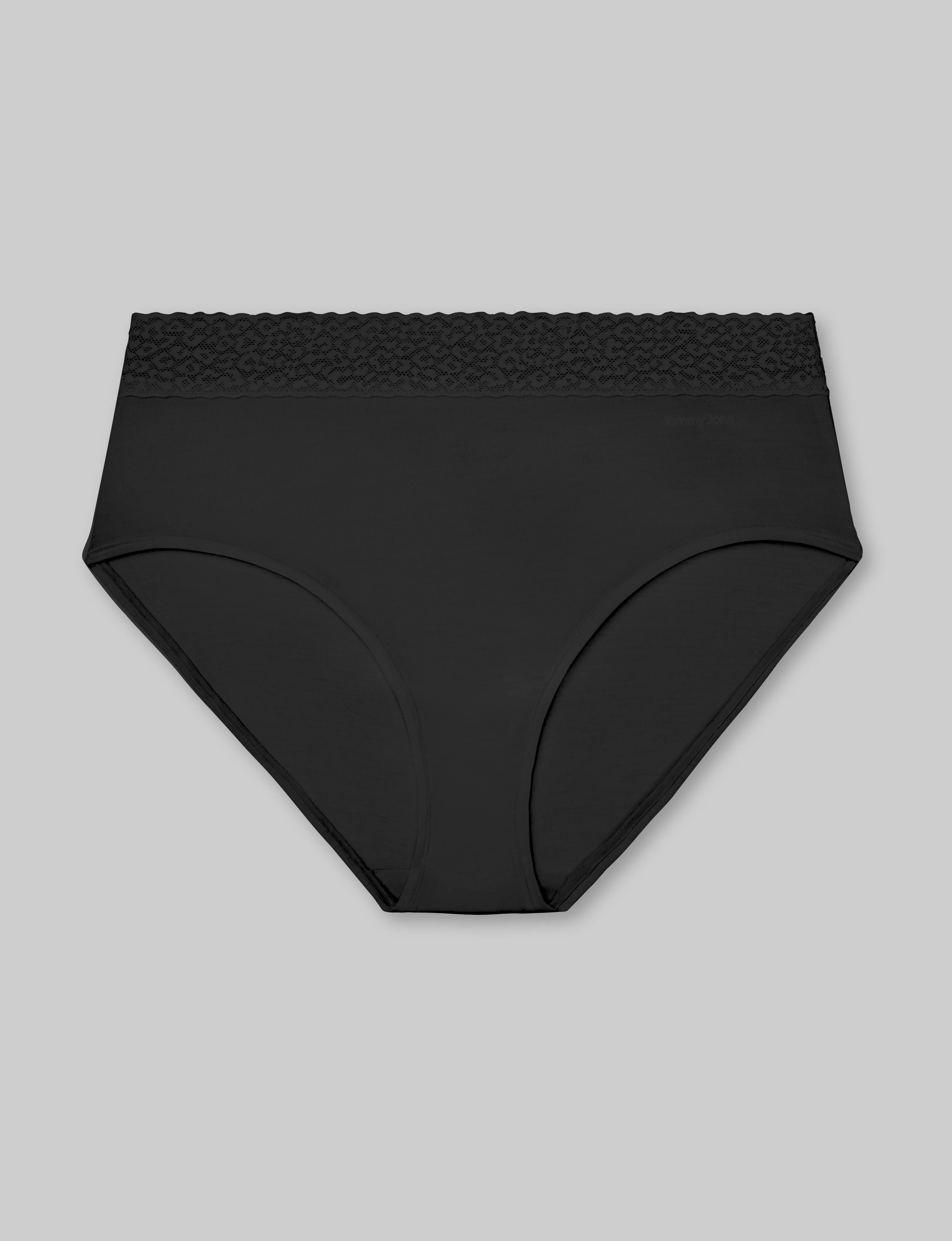 Women's Second Skin High Rise Brief, Lace Waist - Image 7