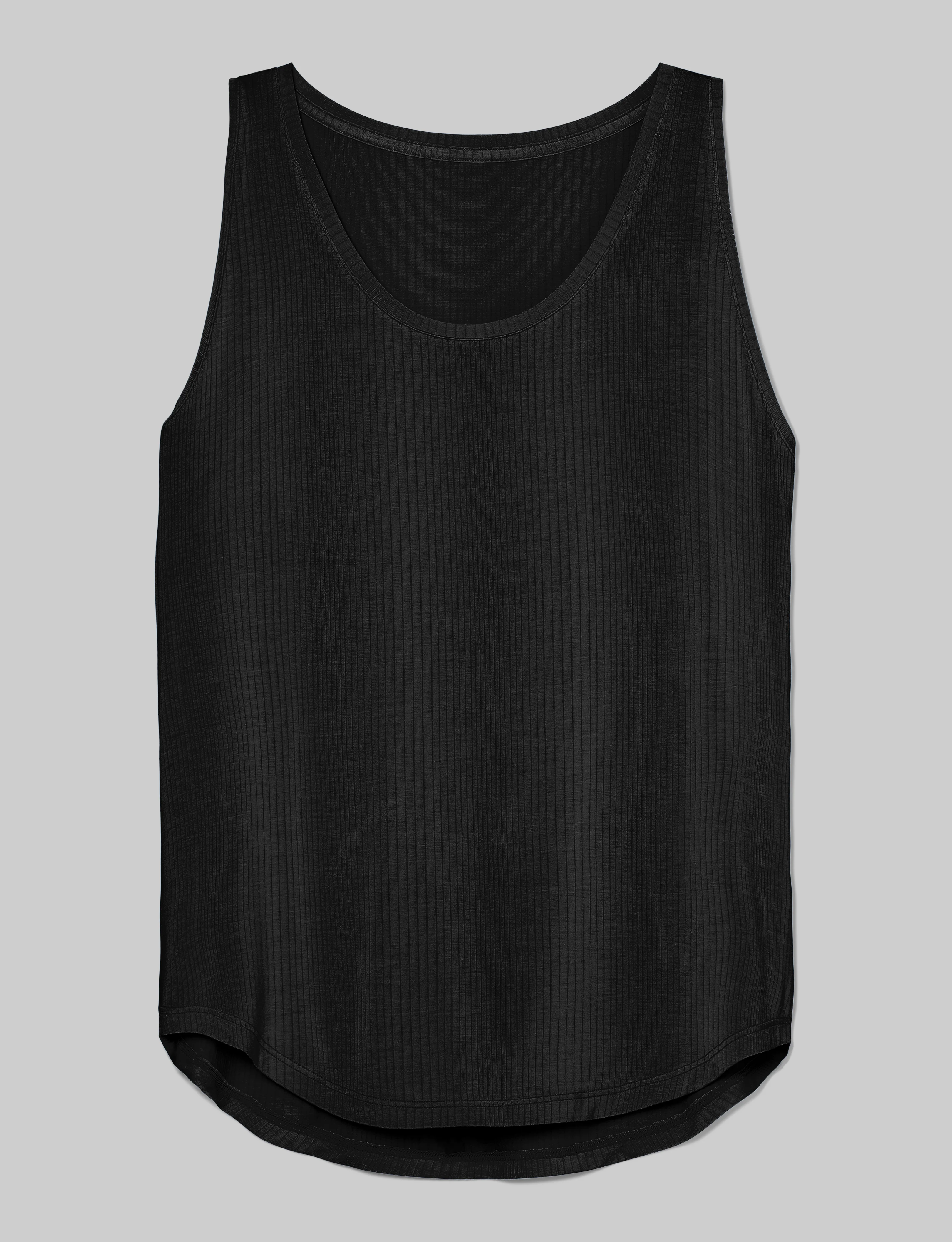 Women's Second Skin Luxe Rib Sleep Tank - Image 5