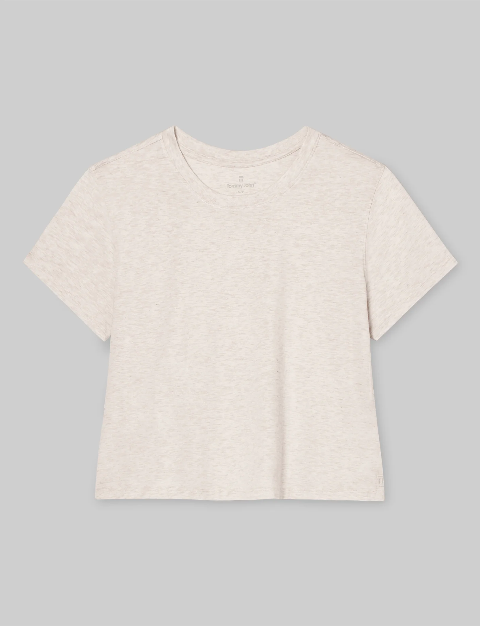 Women's Second Skin Not-Too-Cropped Crew Neck Tee - Image 11