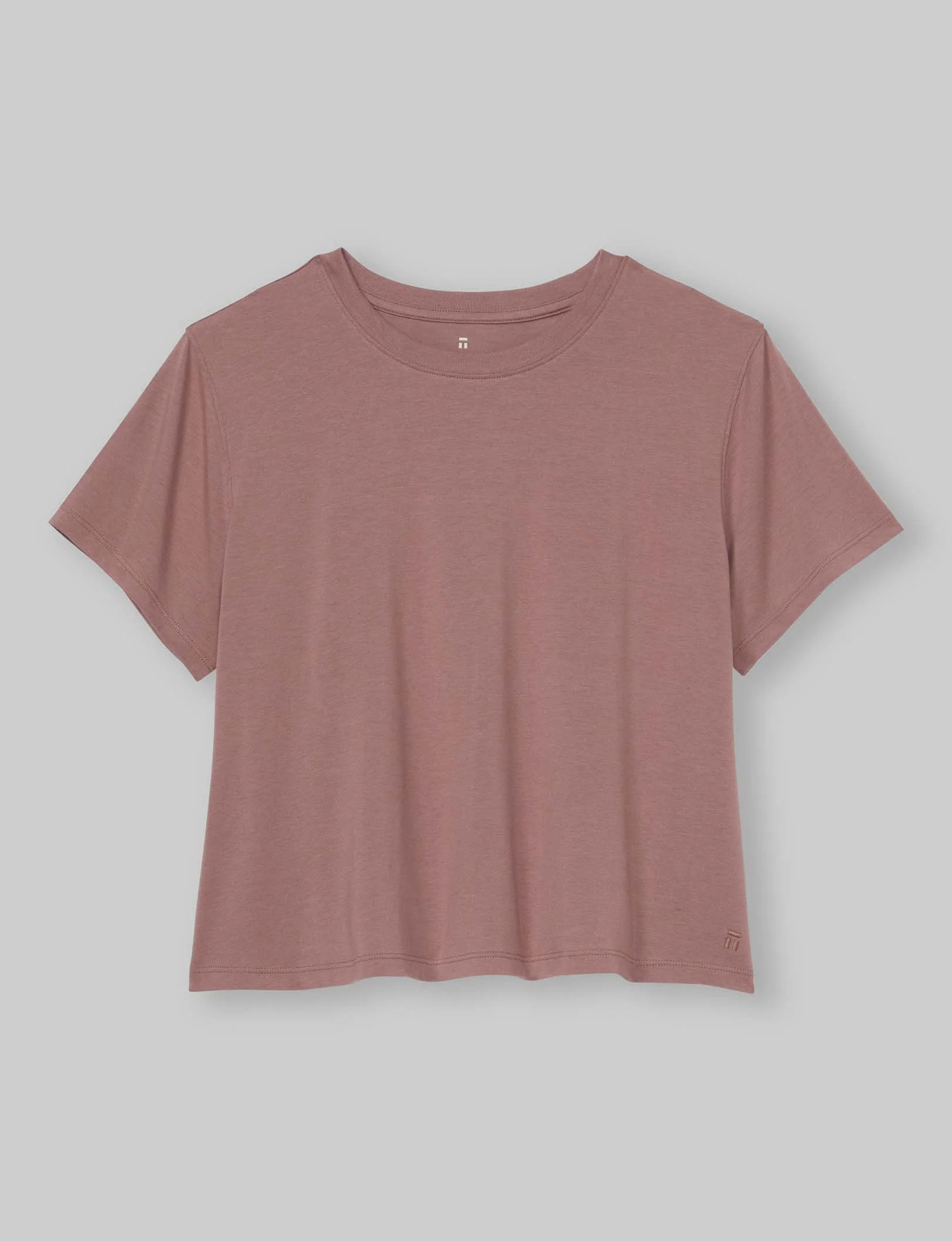 Women's Second Skin Not-Too-Cropped Crew Neck Tee - Image 14