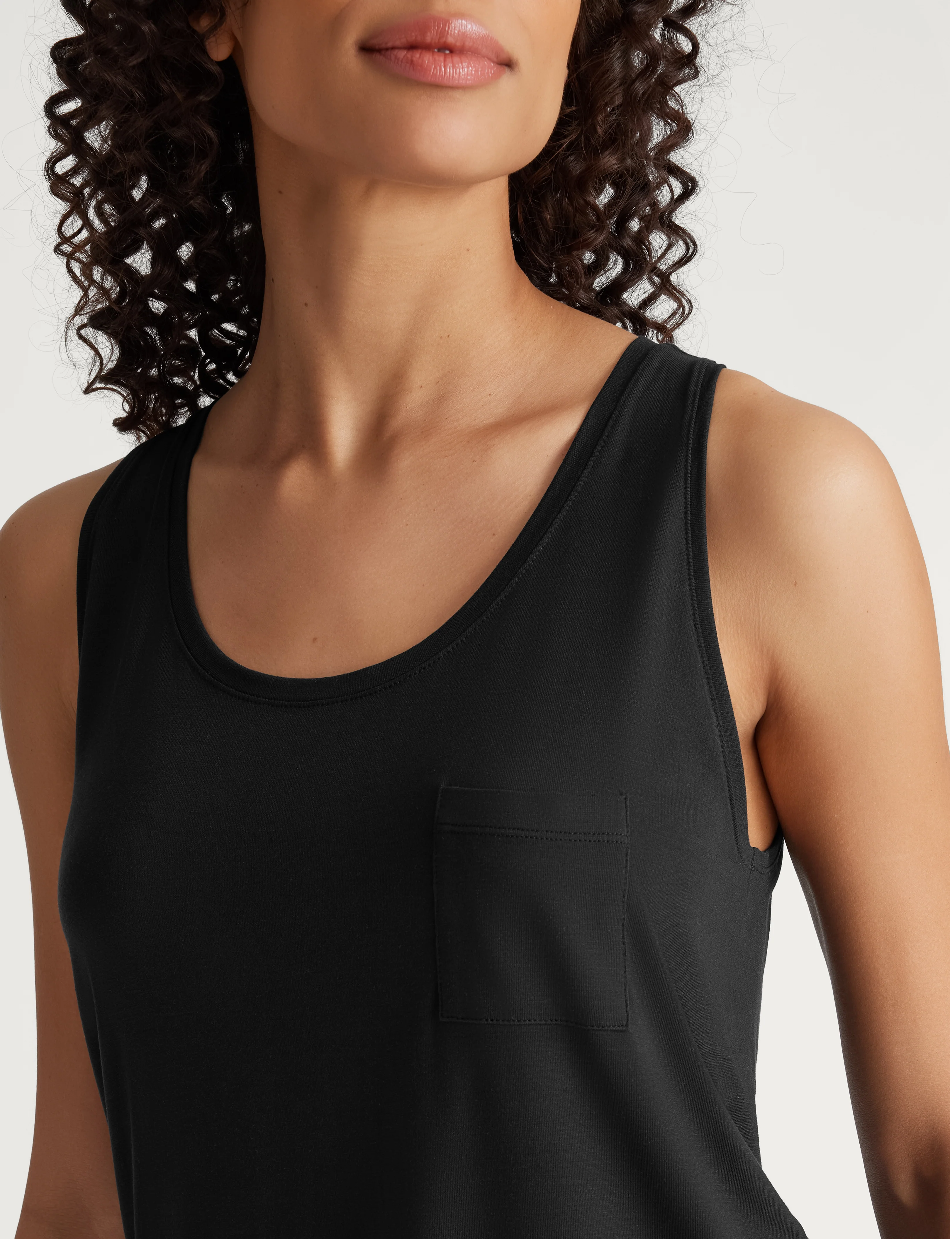 Women's Second Skin Sleep Pocket Tank - Image 15
