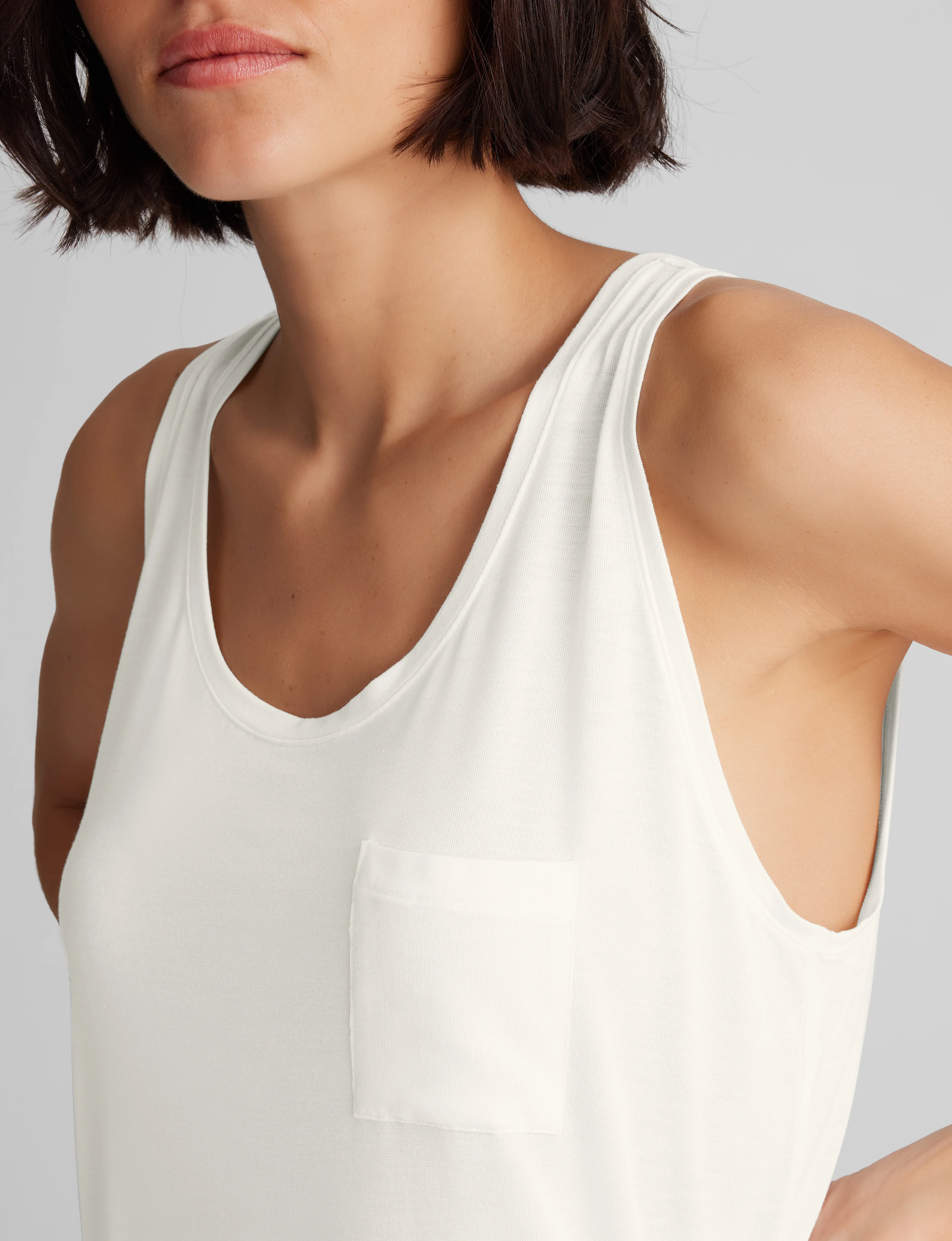 Women's Second Skin Sleep Pocket Tank - Image 6