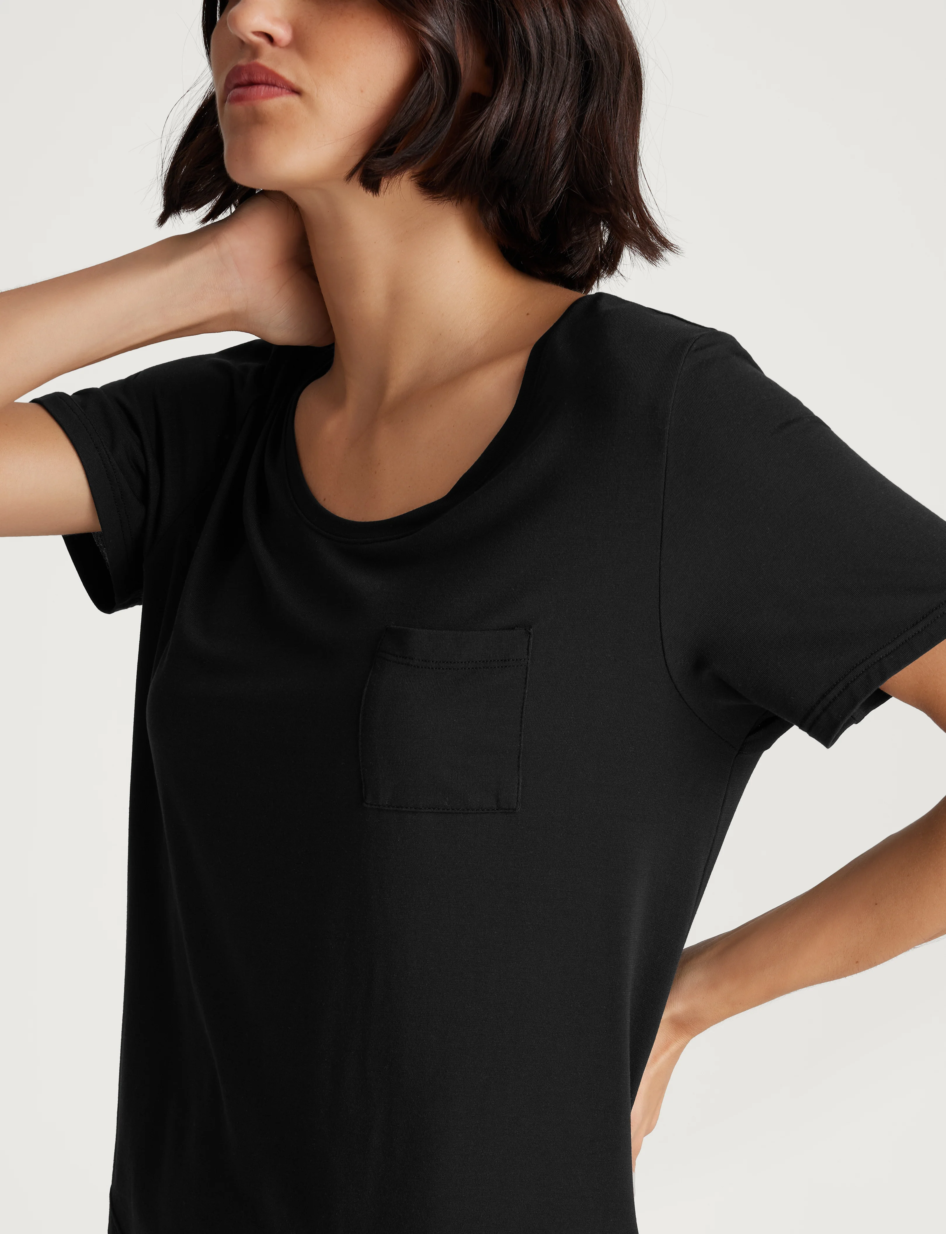 Women's Second Skin Sleep Pocket Tee - Image 27