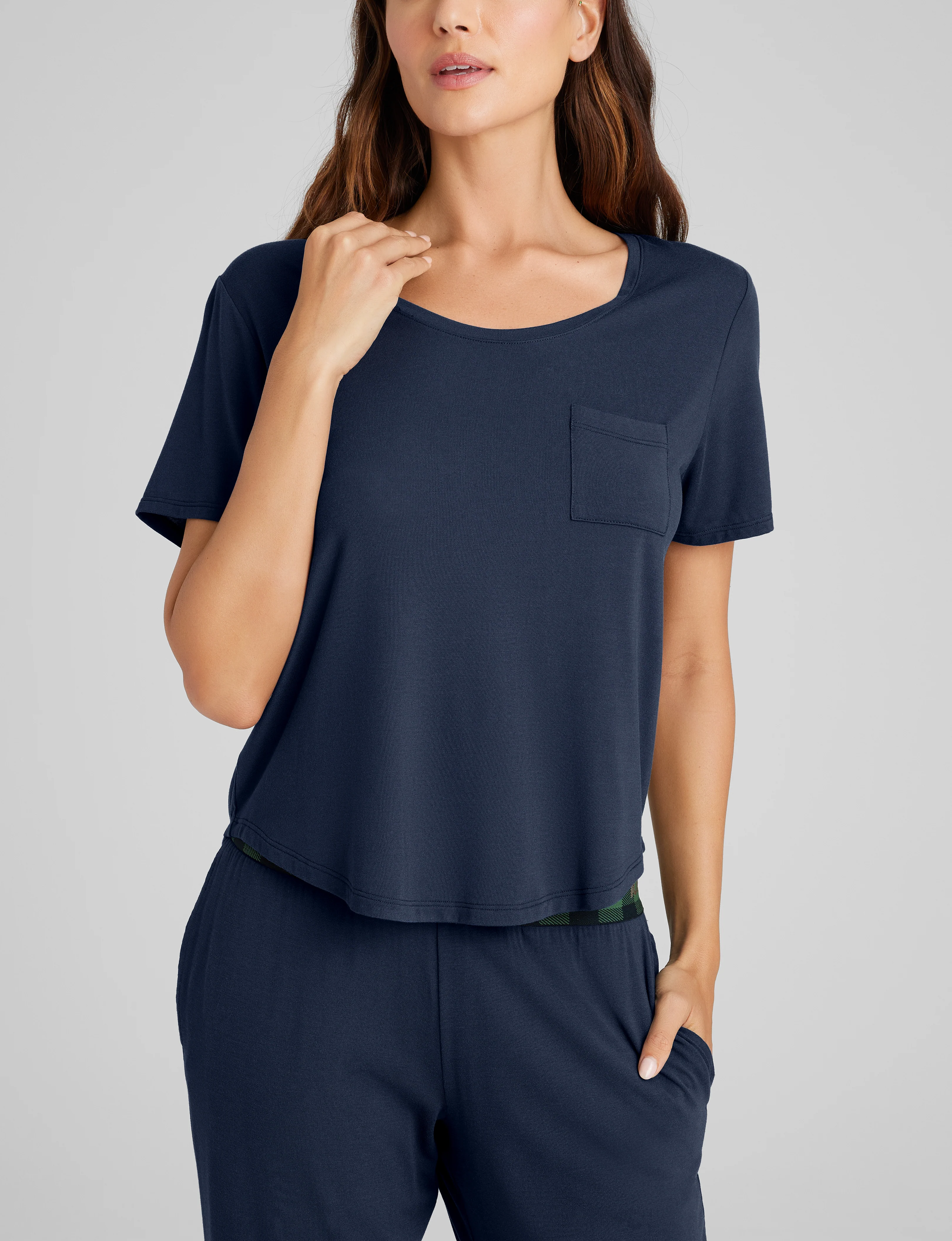 Women's Second Skin Sleep Pocket Tee - Image 4