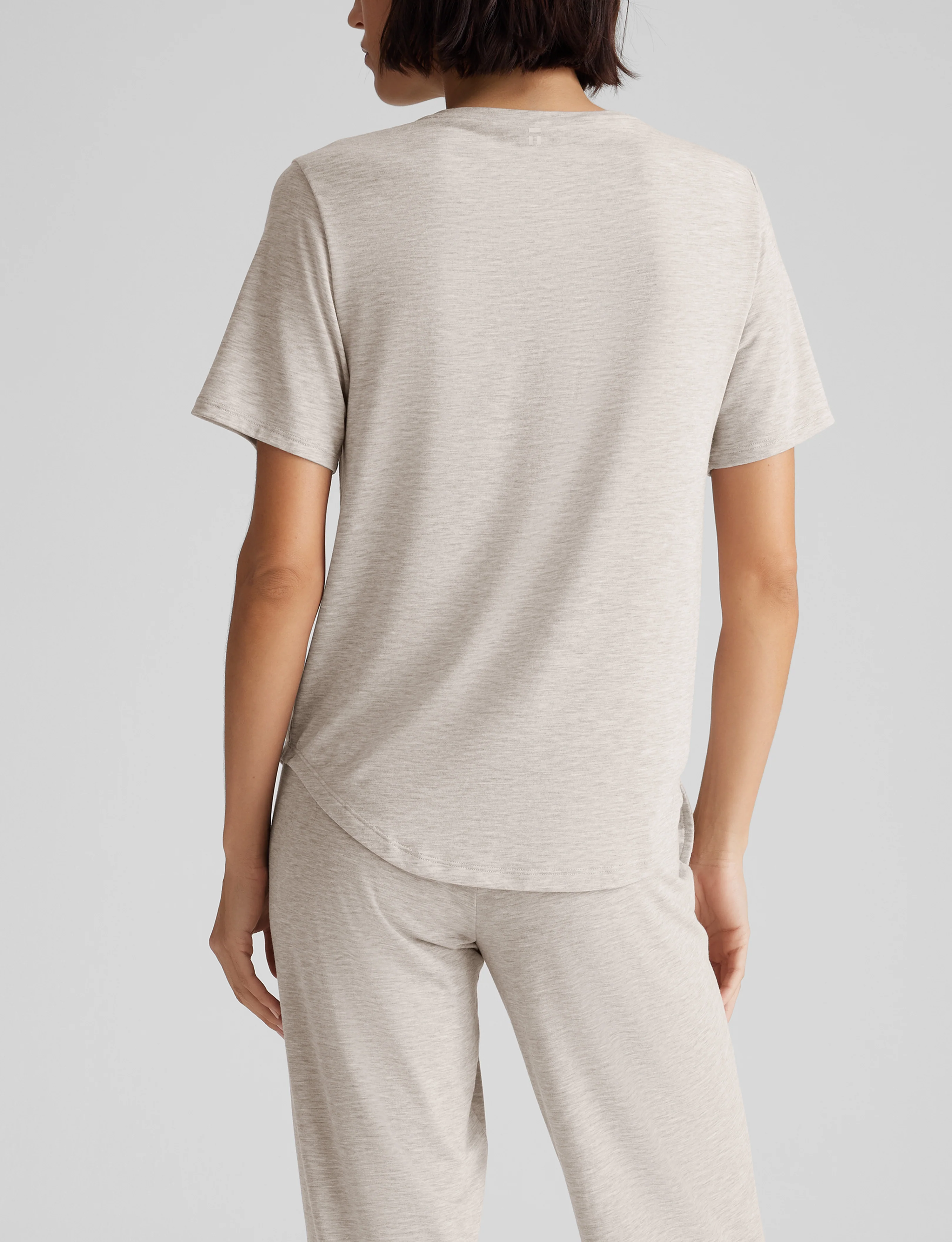 Women's Second Skin Sleep Pocket Tee & Pant Set - Image 11