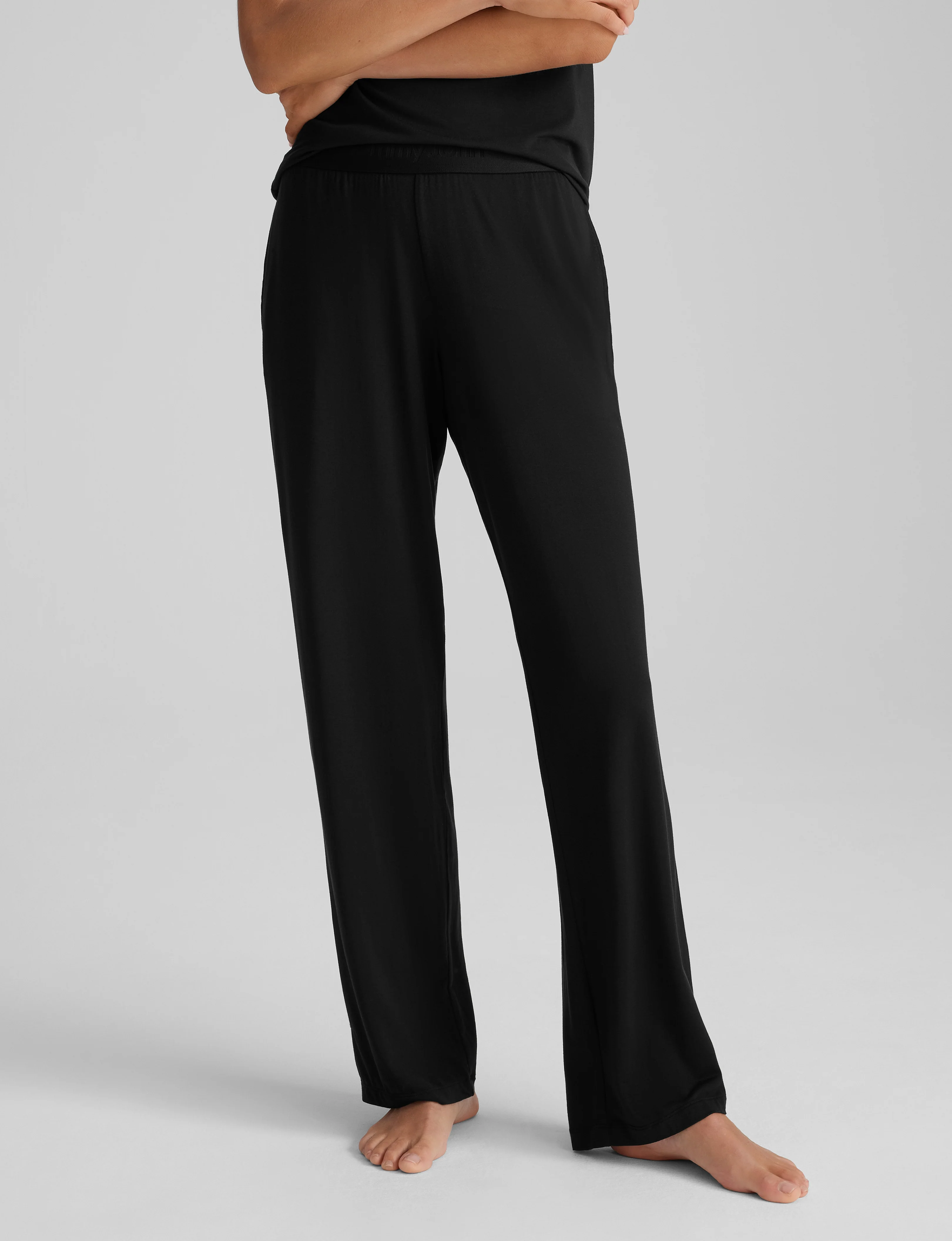 Women's Second Skin Sleep Pocket Tee & Pant Set - Image 13