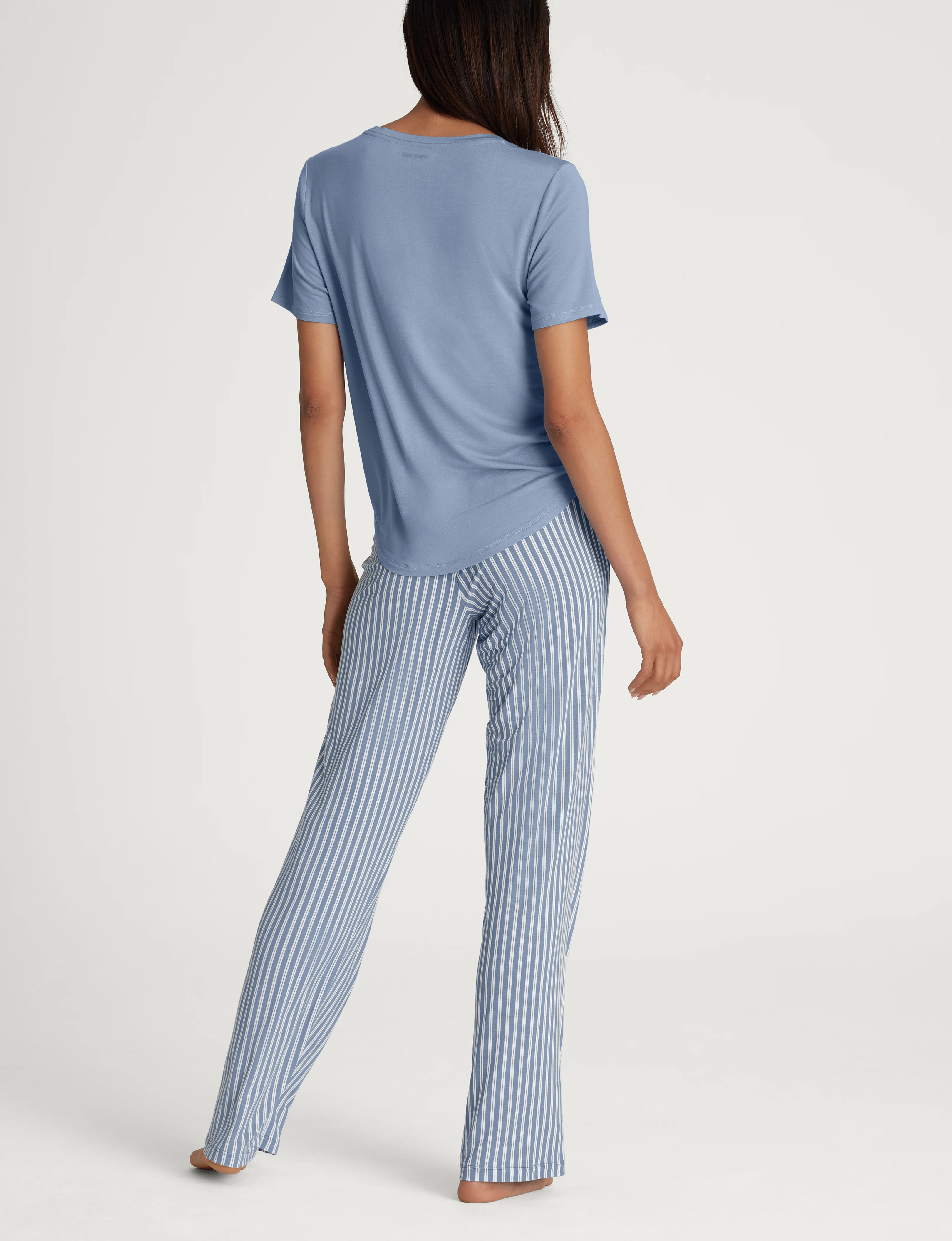 Women's Second Skin Sleep Pocket Tee & Pant Set - Image 34