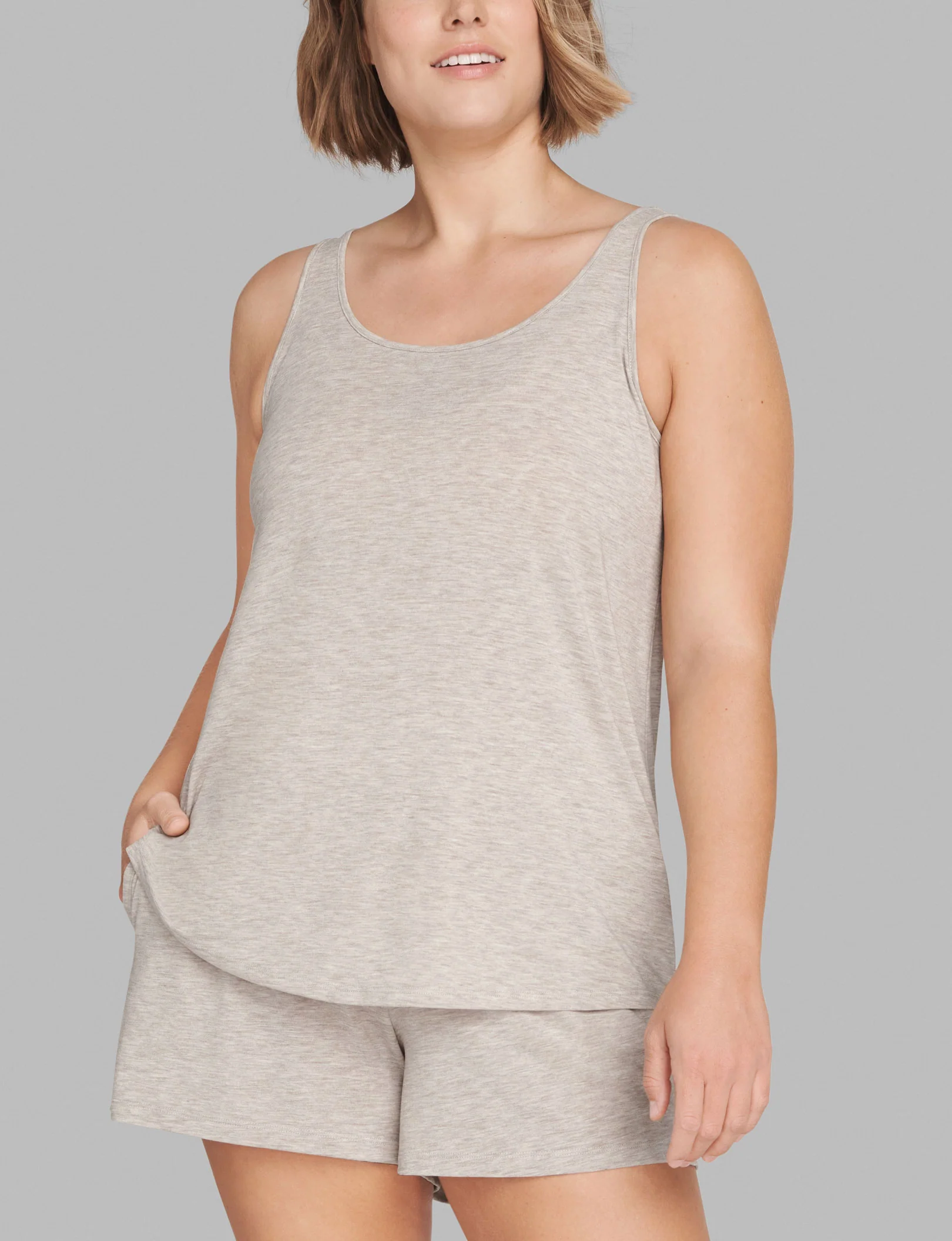 Women's Second Skin Sleep Tank - Image 6