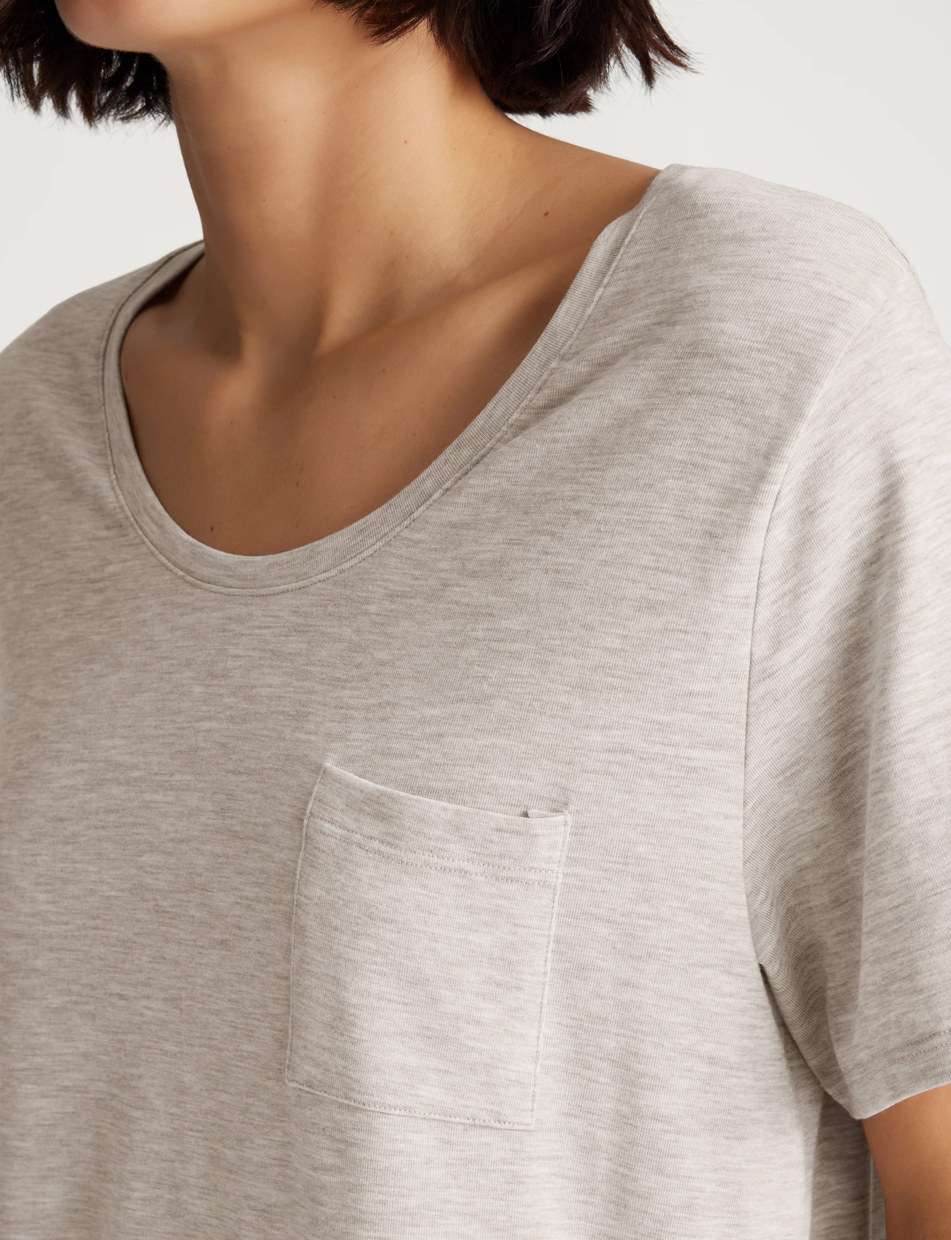 Women's Second Skin Sleep Pocket Tee & Short Set - Image 17