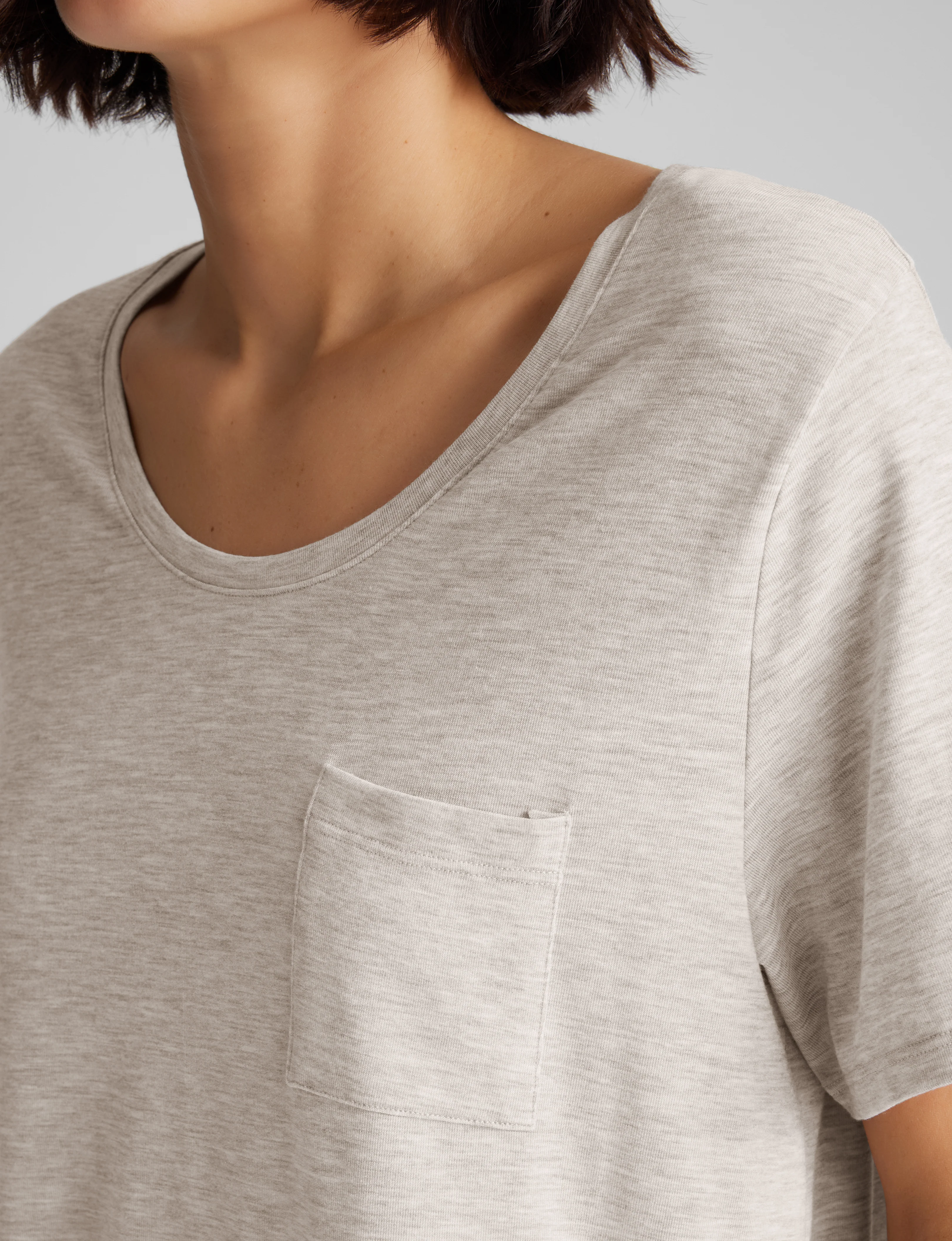 Women's Second Skin Sleep Pocket Tee & Short Set - Image 7