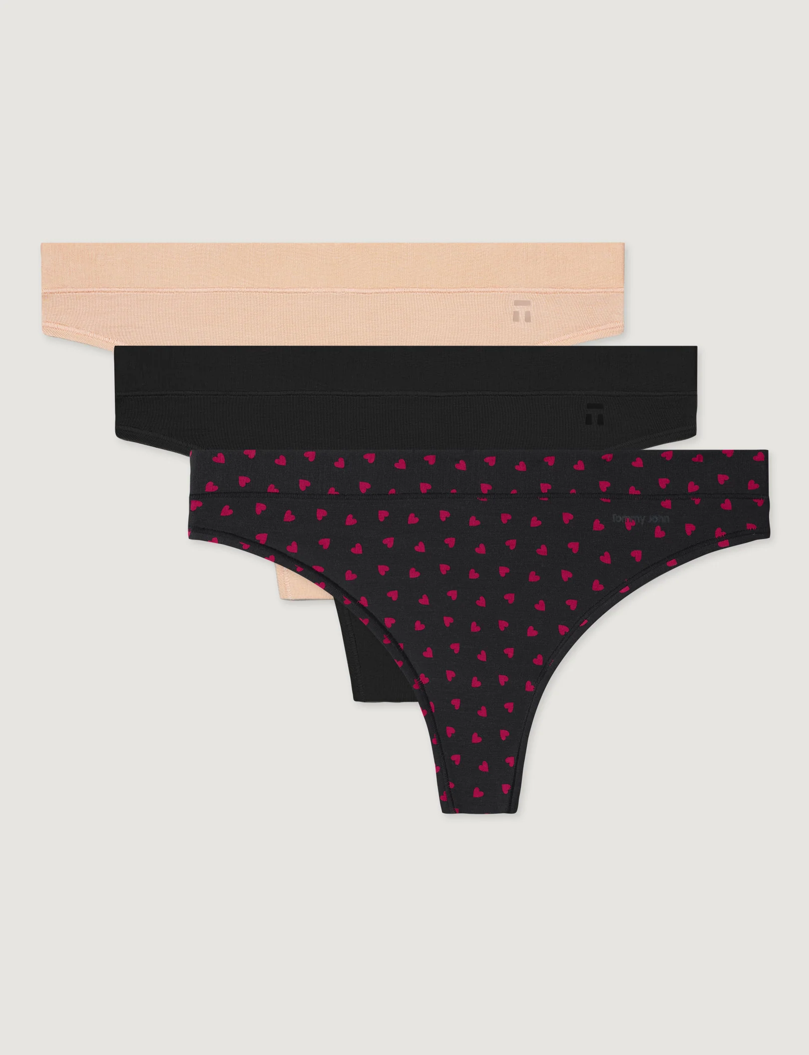 Women's Second Skin Thong (3-Pack) - Image 66