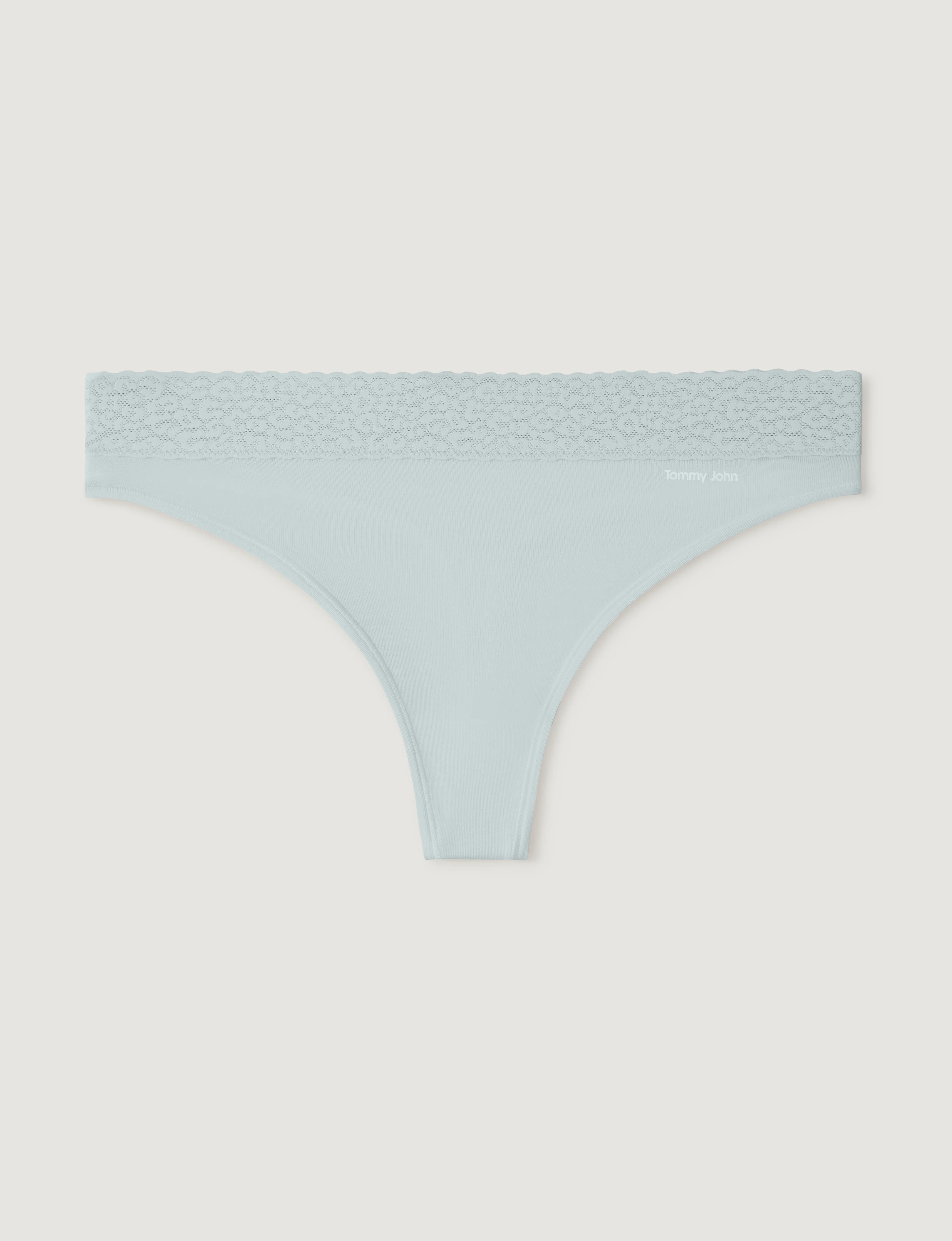 Women's Second Skin Thong, Lace Waist - Image 18
