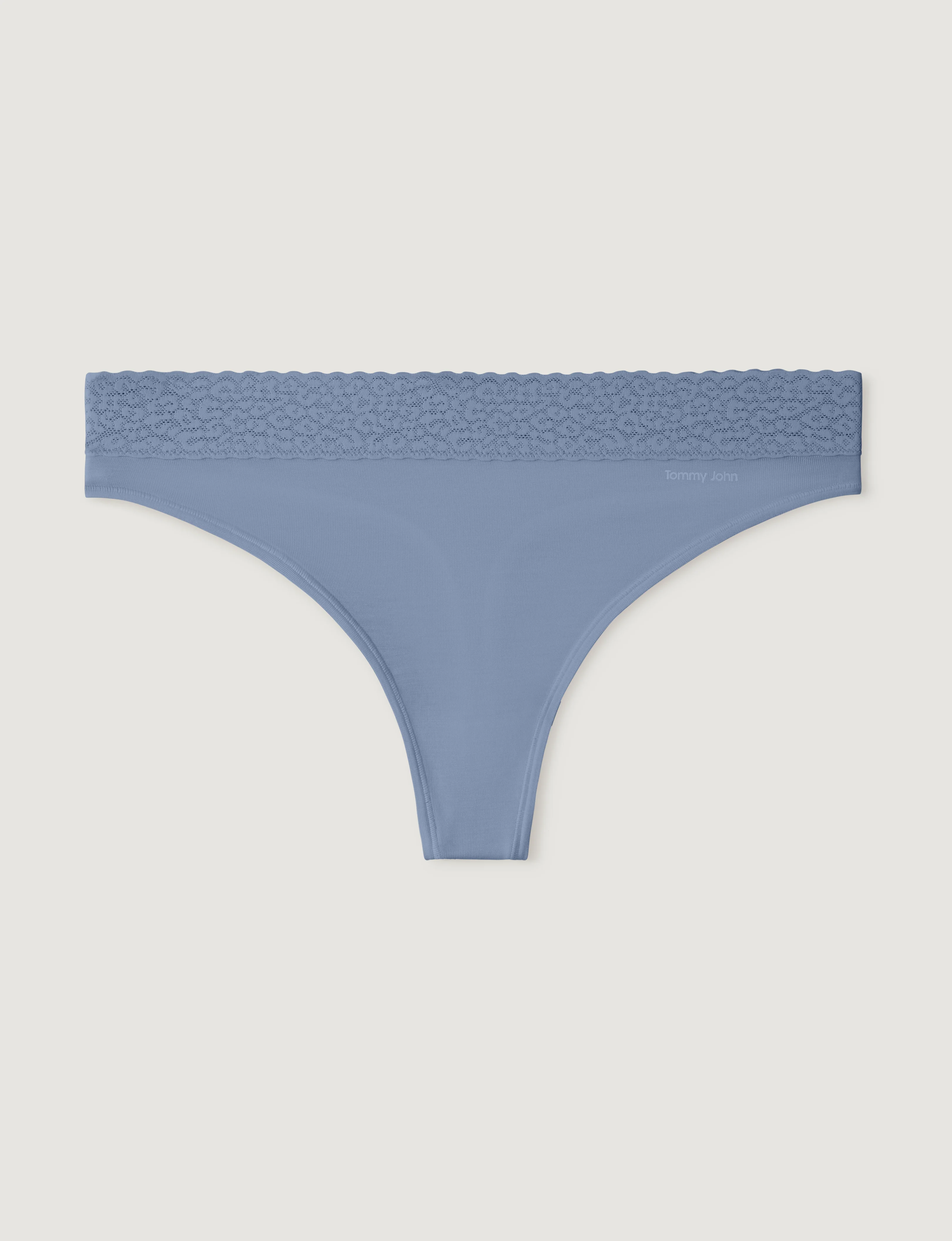 Women's Second Skin Thong, Lace Waist - Image 21