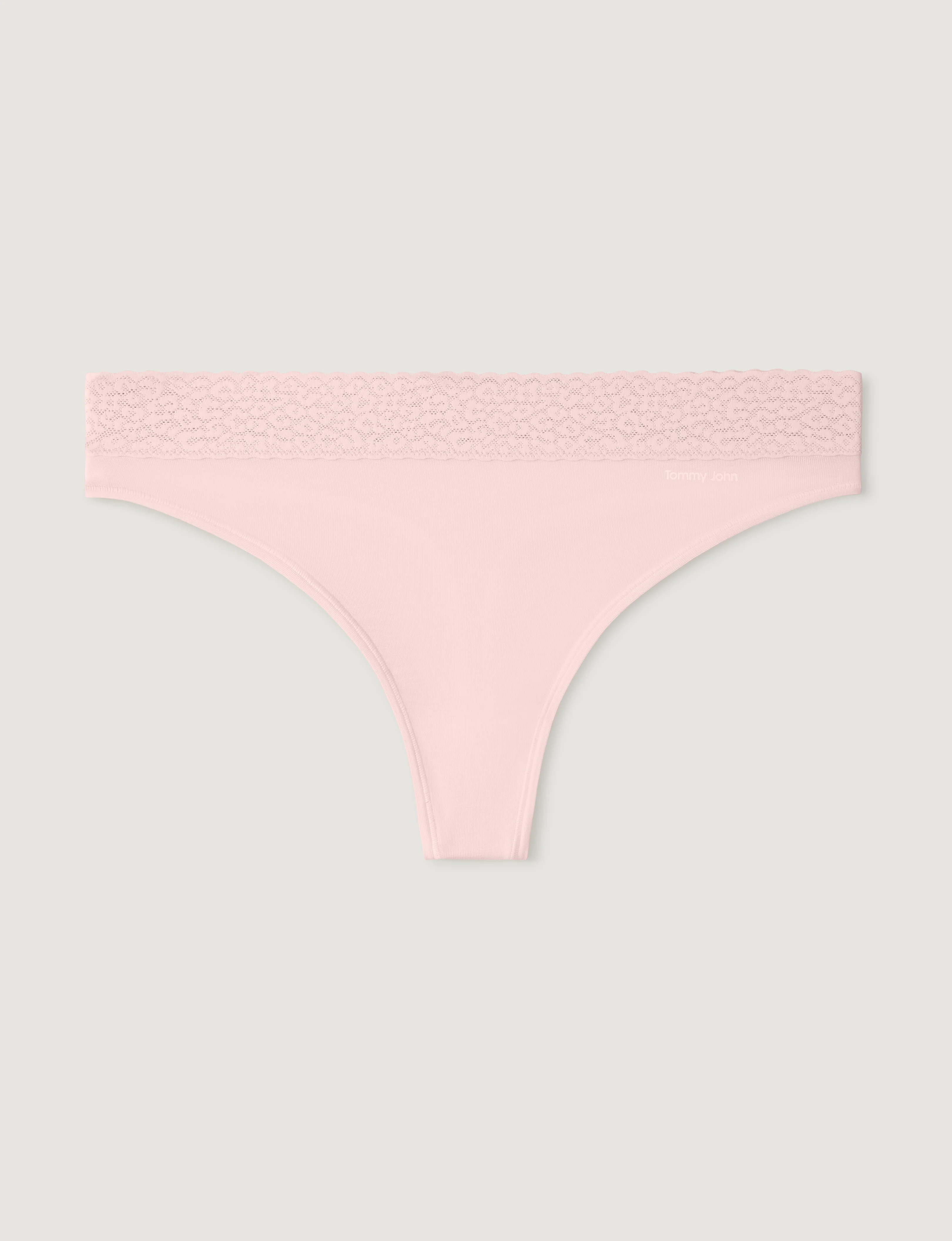 Women's Second Skin Thong, Lace Waist - Image 40