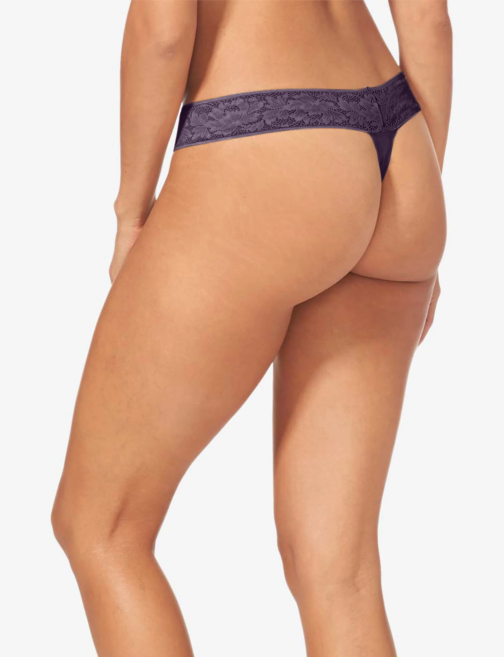 Women's Second Skin Thong, Lace Waist - Image 107