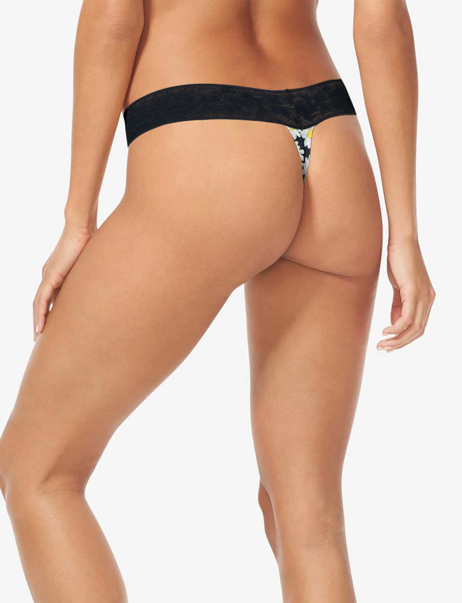 Women's Second Skin Thong, Lace Waist - Image 112
