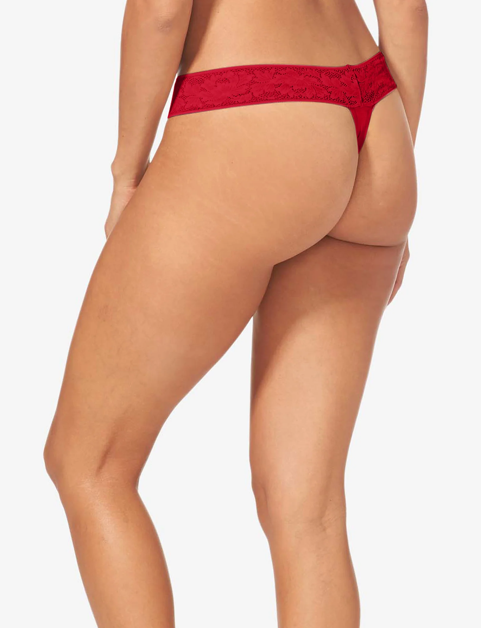 Women's Second Skin Thong, Lace Waist - Image 116