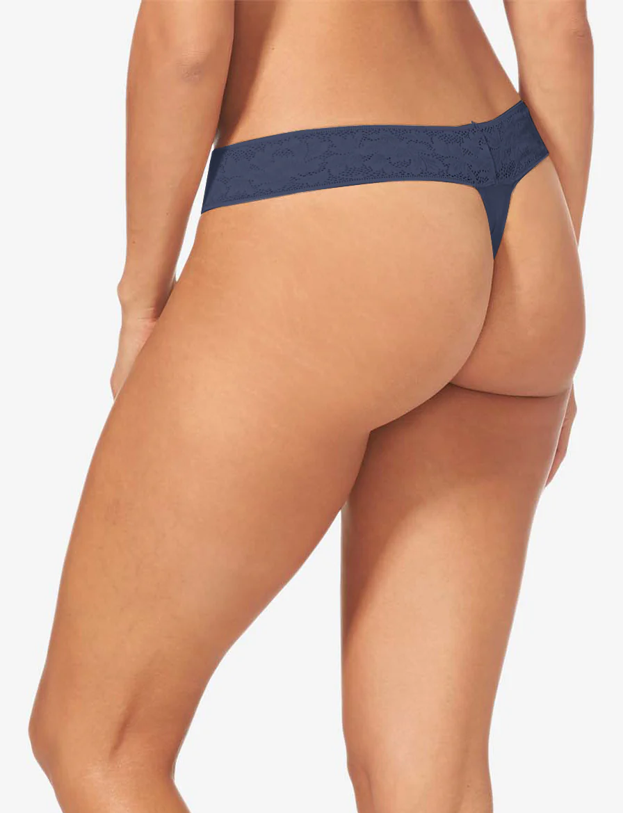 Women's Second Skin Thong, Lace Waist - Image 133