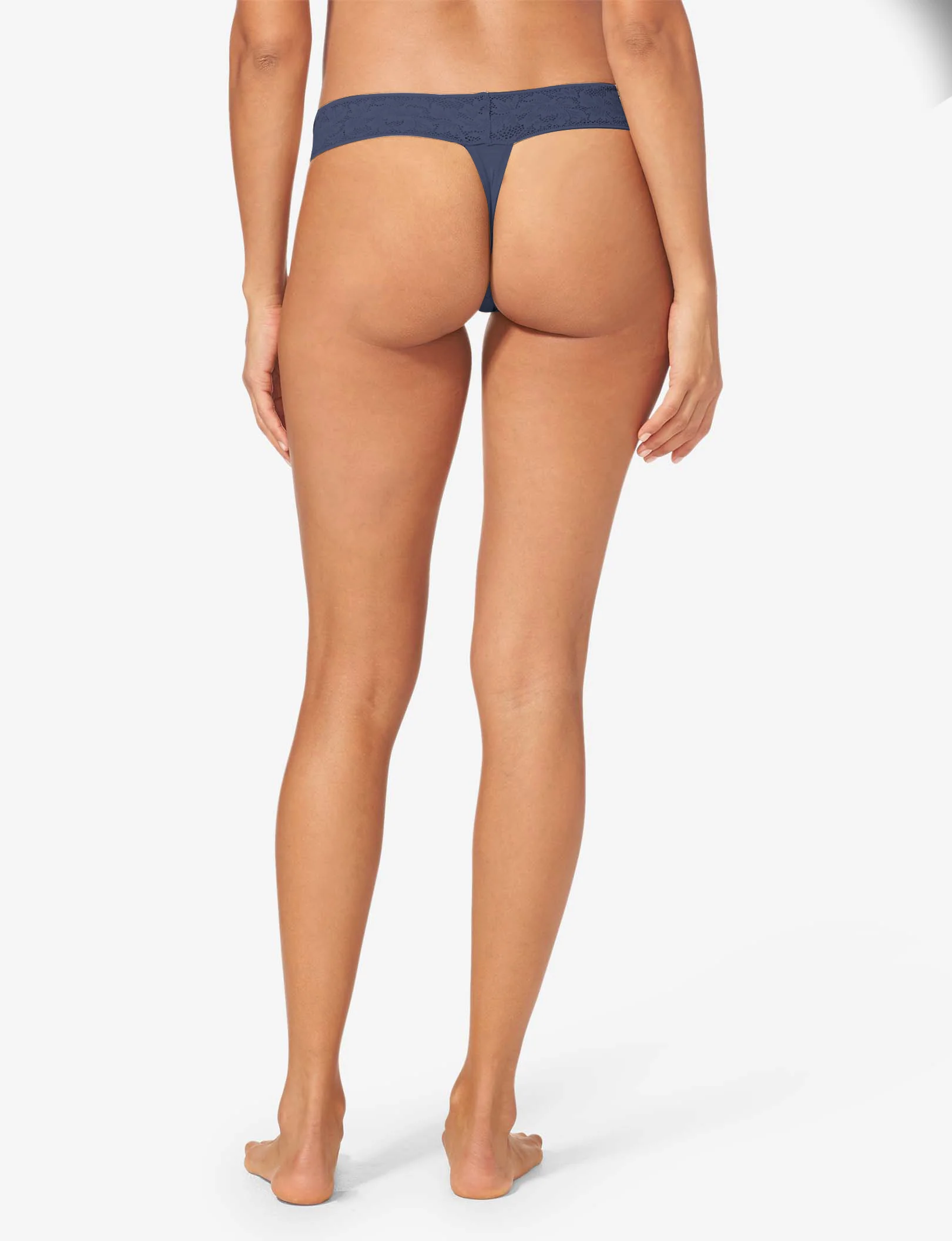 Women's Second Skin Thong, Lace Waist - Image 135