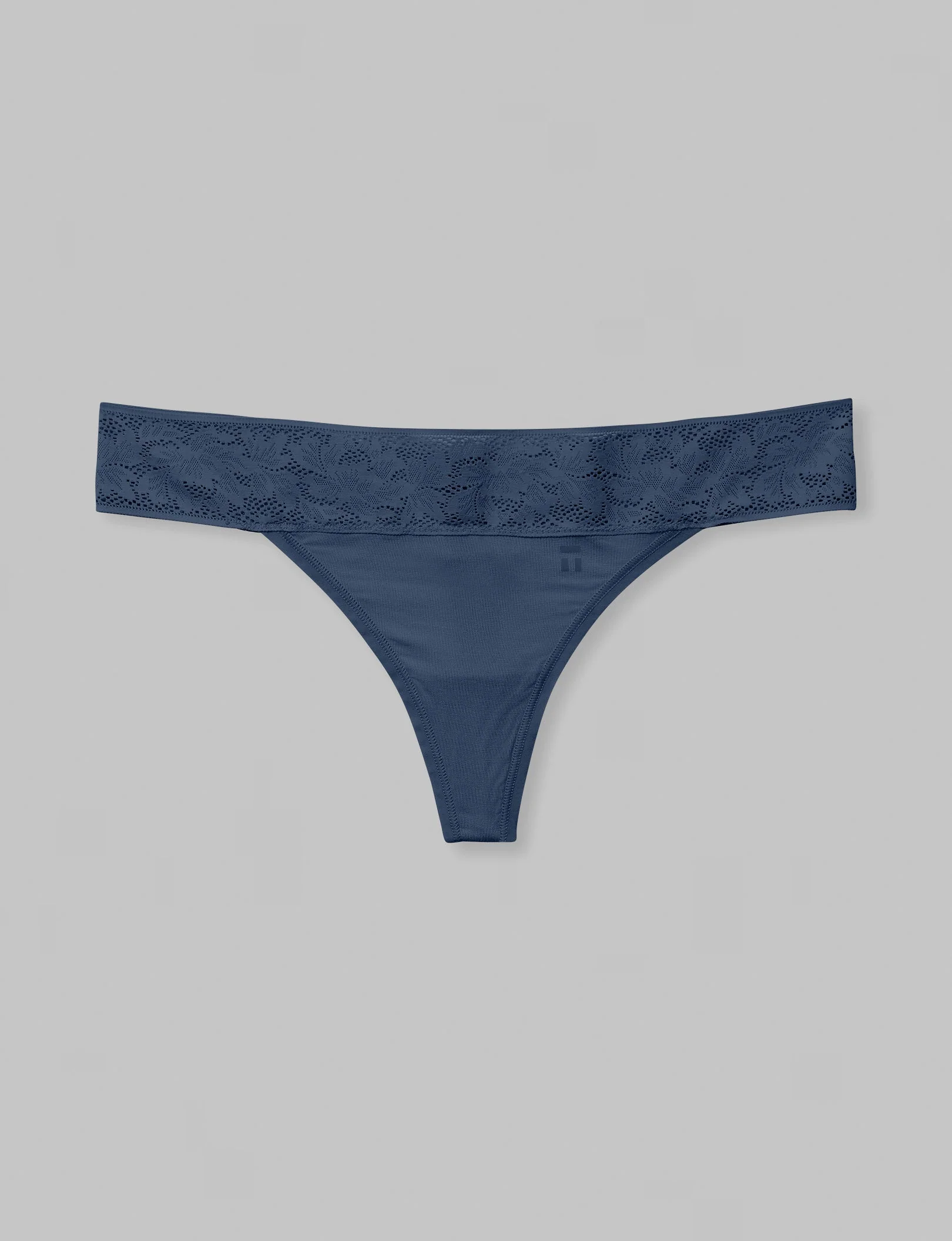 Women's Second Skin Thong, Lace Waist - Image 36