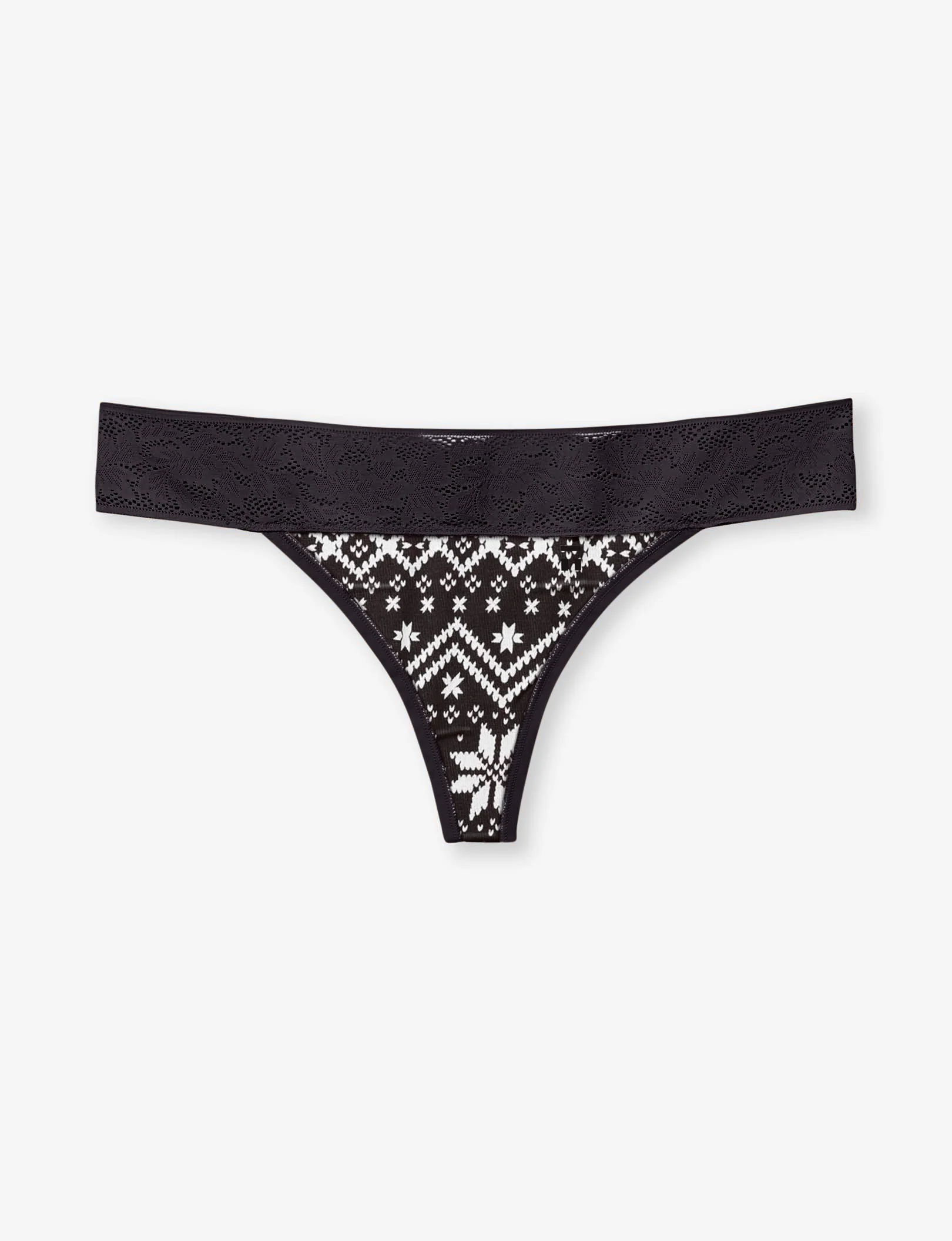 Women's Second Skin Thong, Lace Waist - Image 84